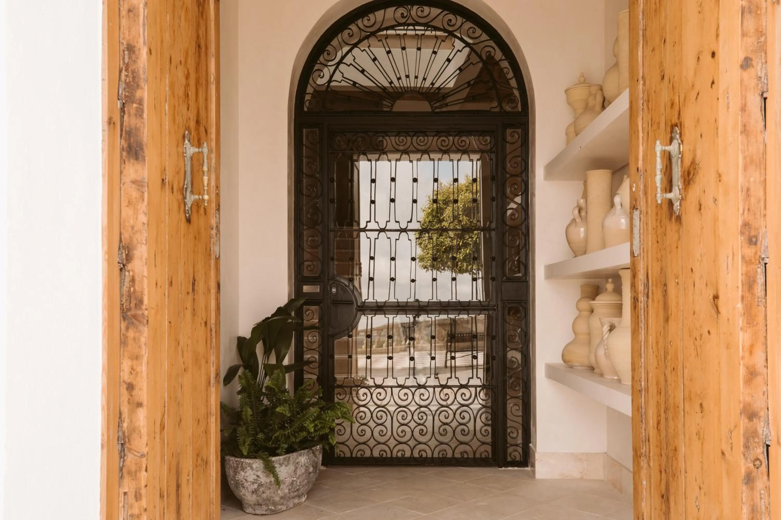 Facade/entrance in Casa Aura Hotel