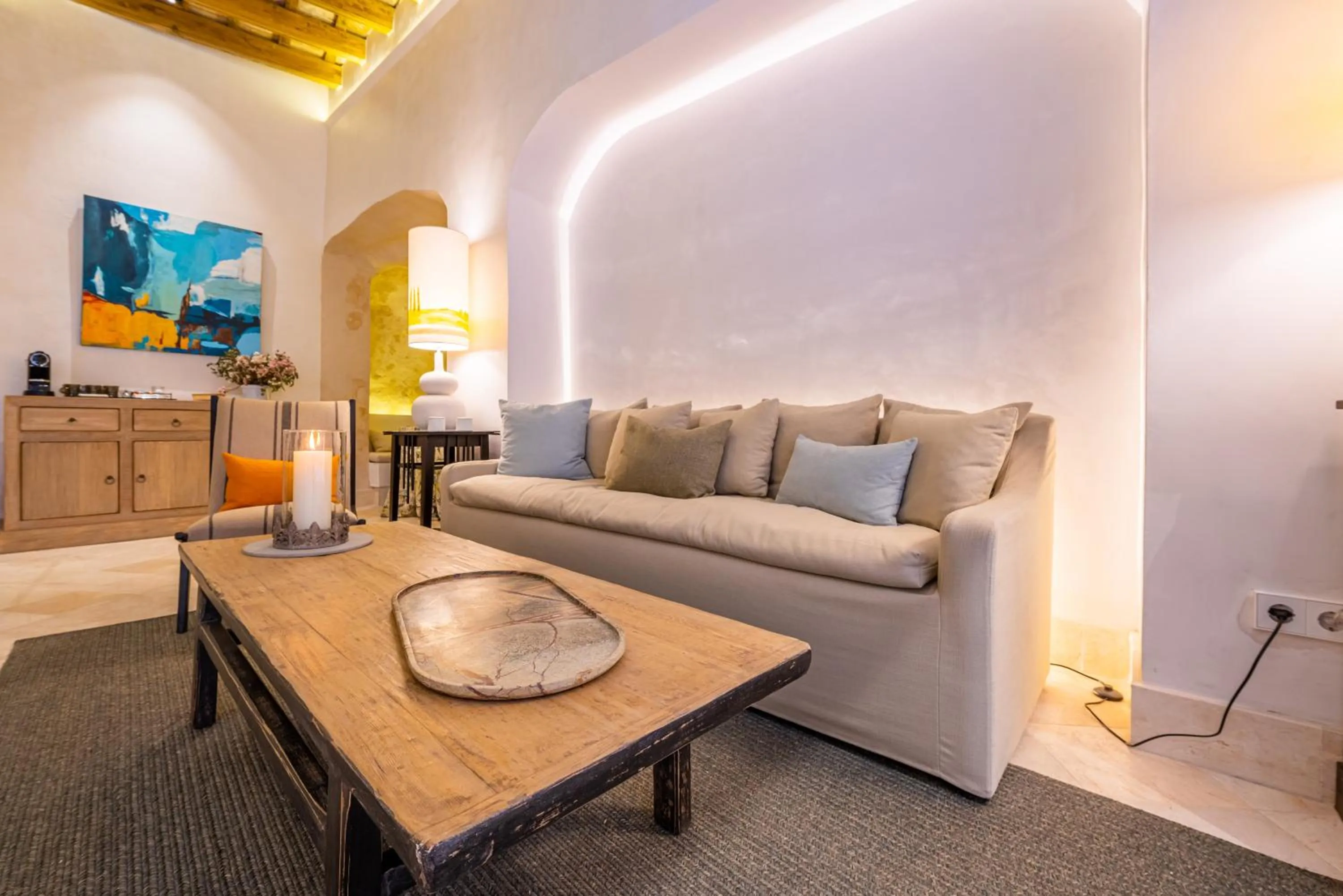 Living room in Casa Aura Hotel