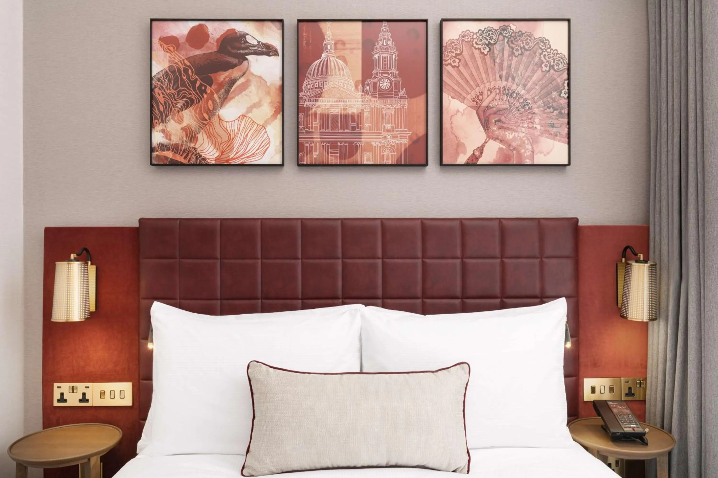 Bed in Lost Property St Pauls London, Curio Collection By Hilton