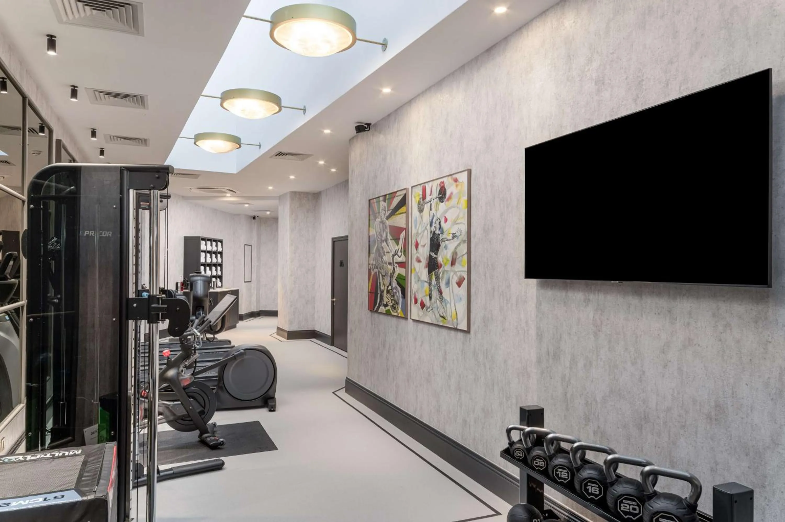Fitness centre/facilities in Lost Property St Pauls London, Curio Collection By Hilton