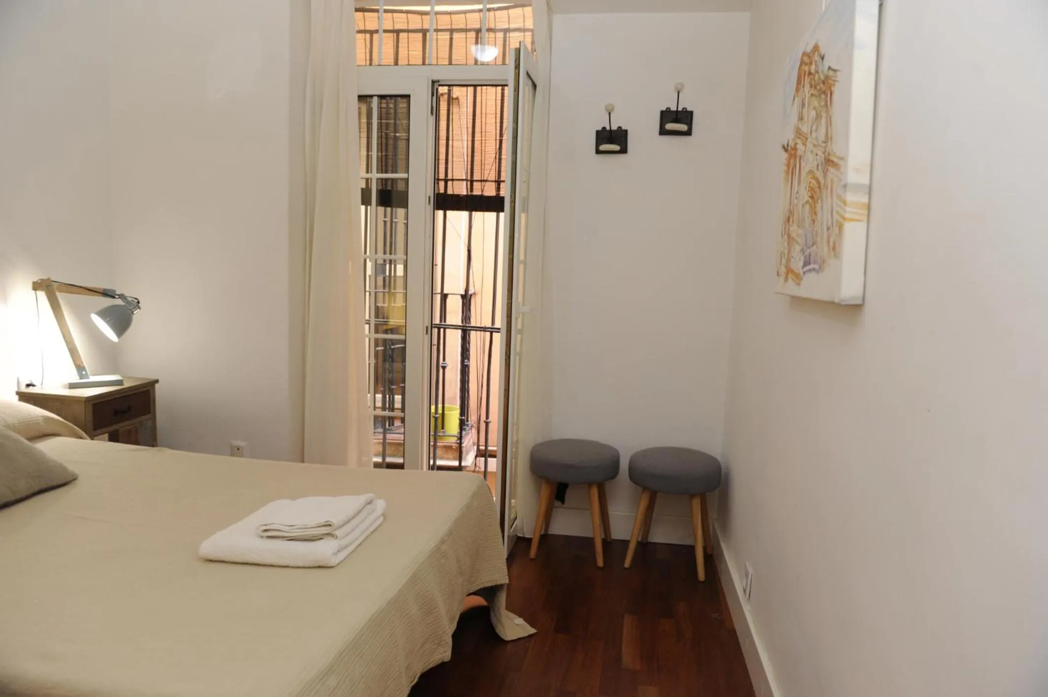 Bedroom, Bed in Apartamento vacacional Santa cruz