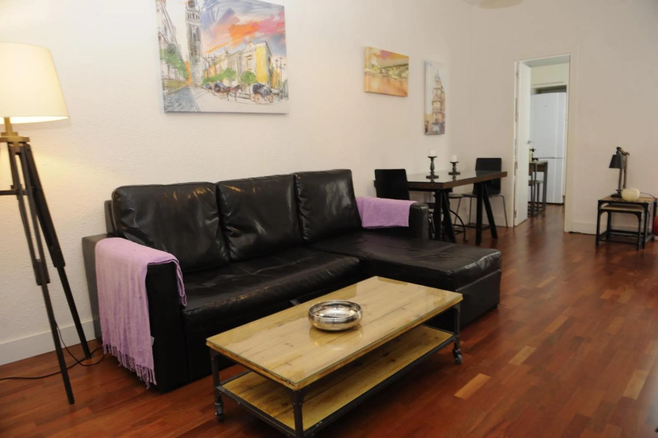 Living room in Apartamento vacacional Santa cruz