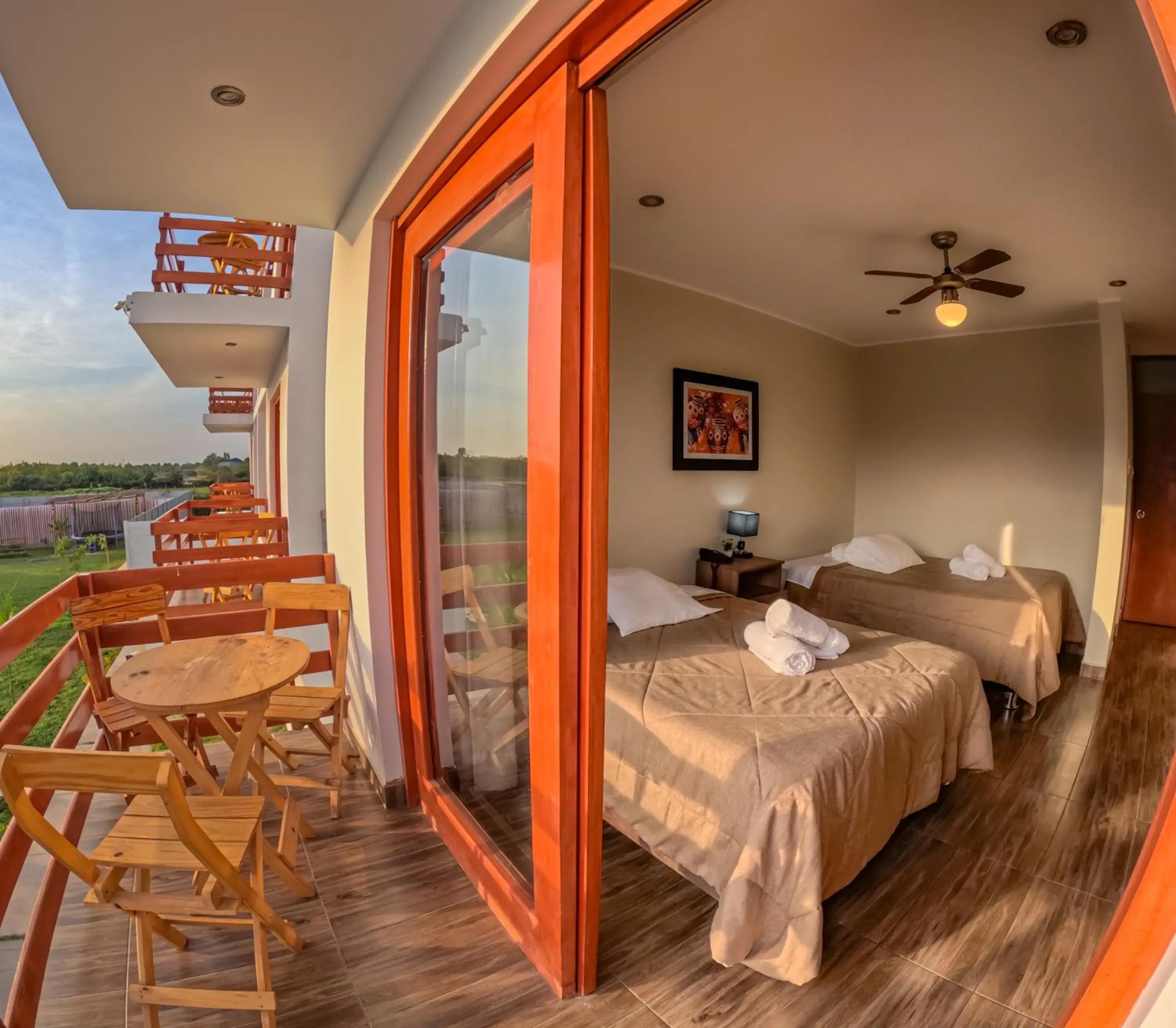 Double Room with Two Double Beds in Hotel La Colina Double Room with Two Double Beds in Hotel La Colina