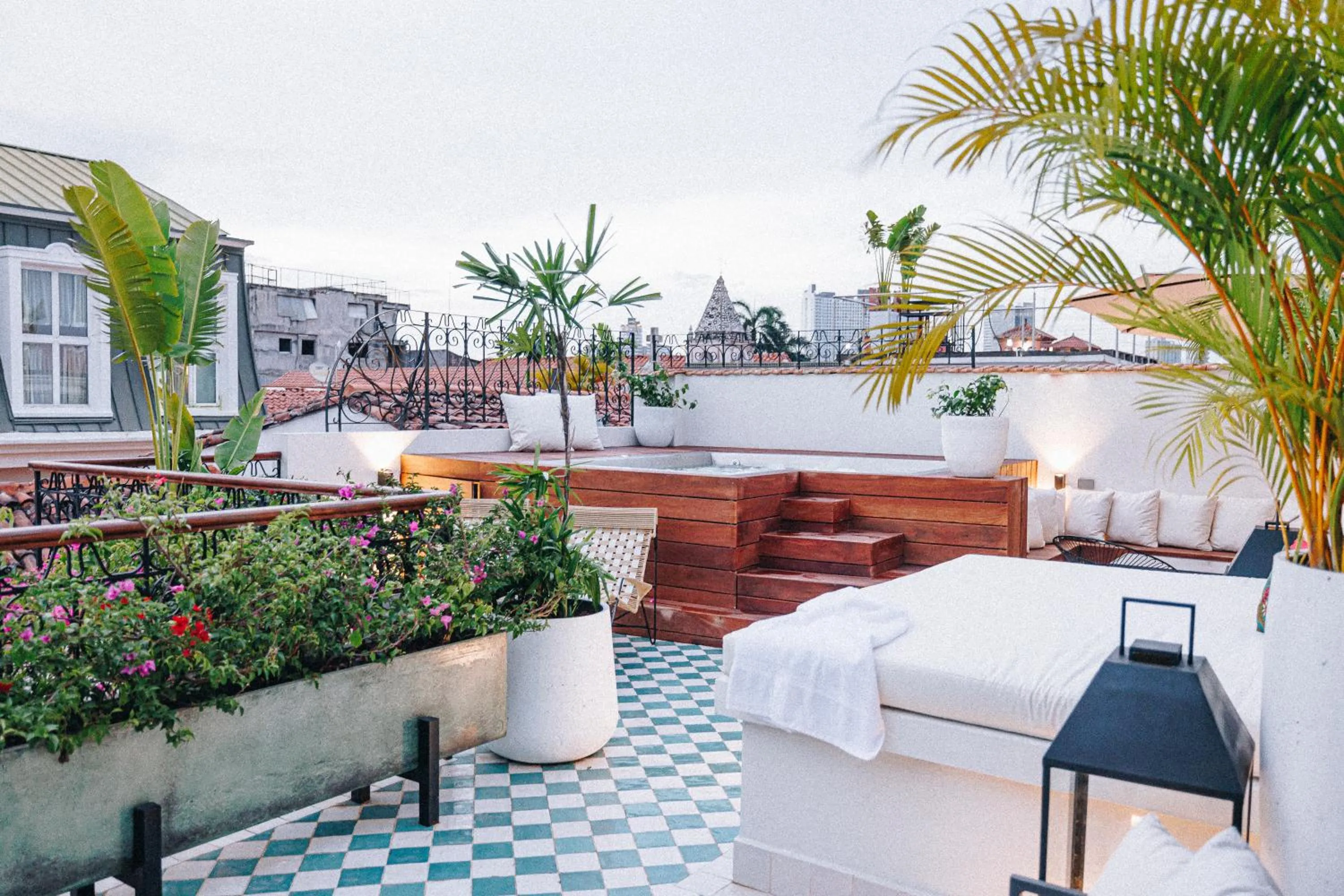 Balcony/Terrace in Amarla Boutique Hotel Casco Viejo - Adults Only