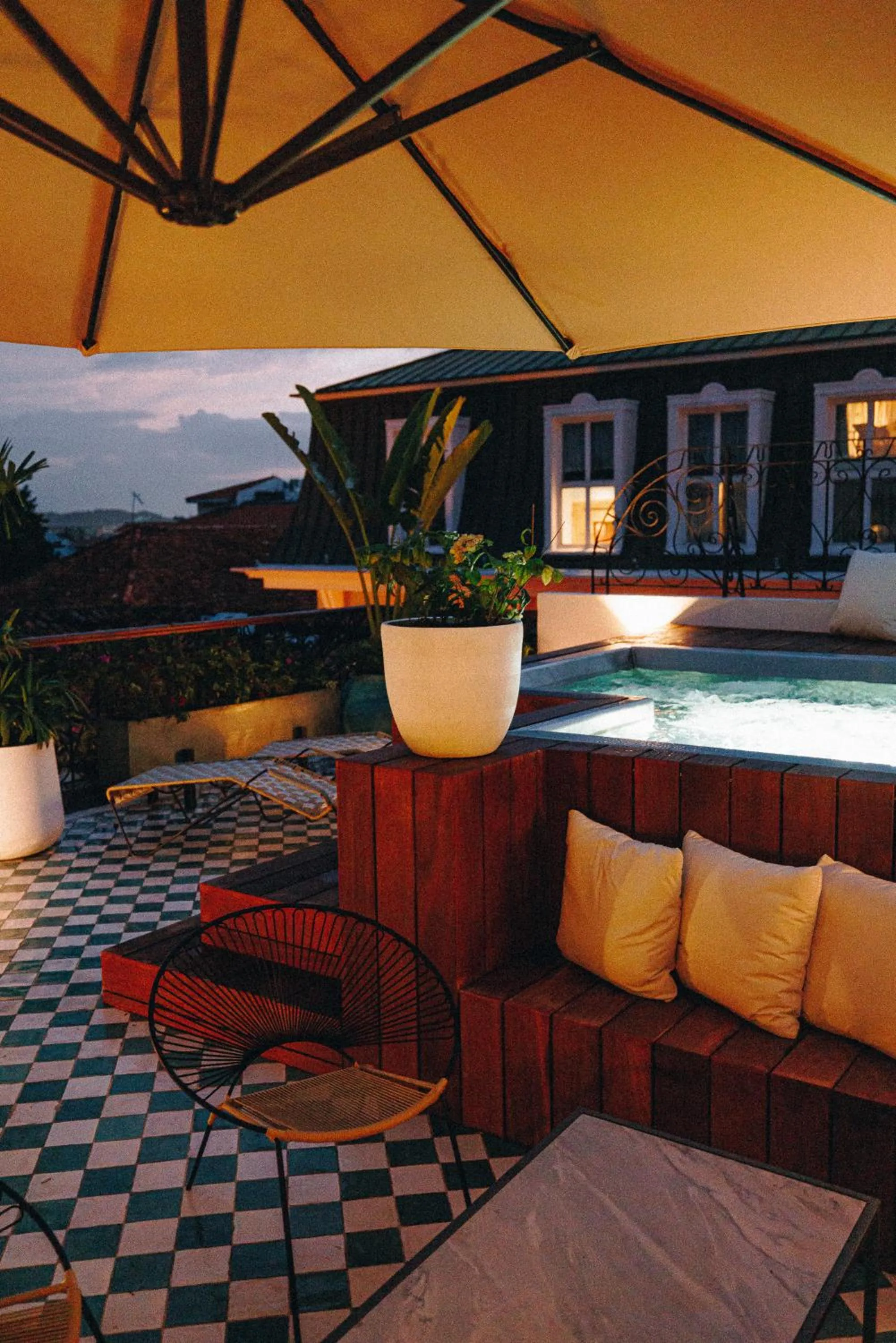 Balcony/Terrace in Amarla Boutique Hotel Casco Viejo - Adults Only