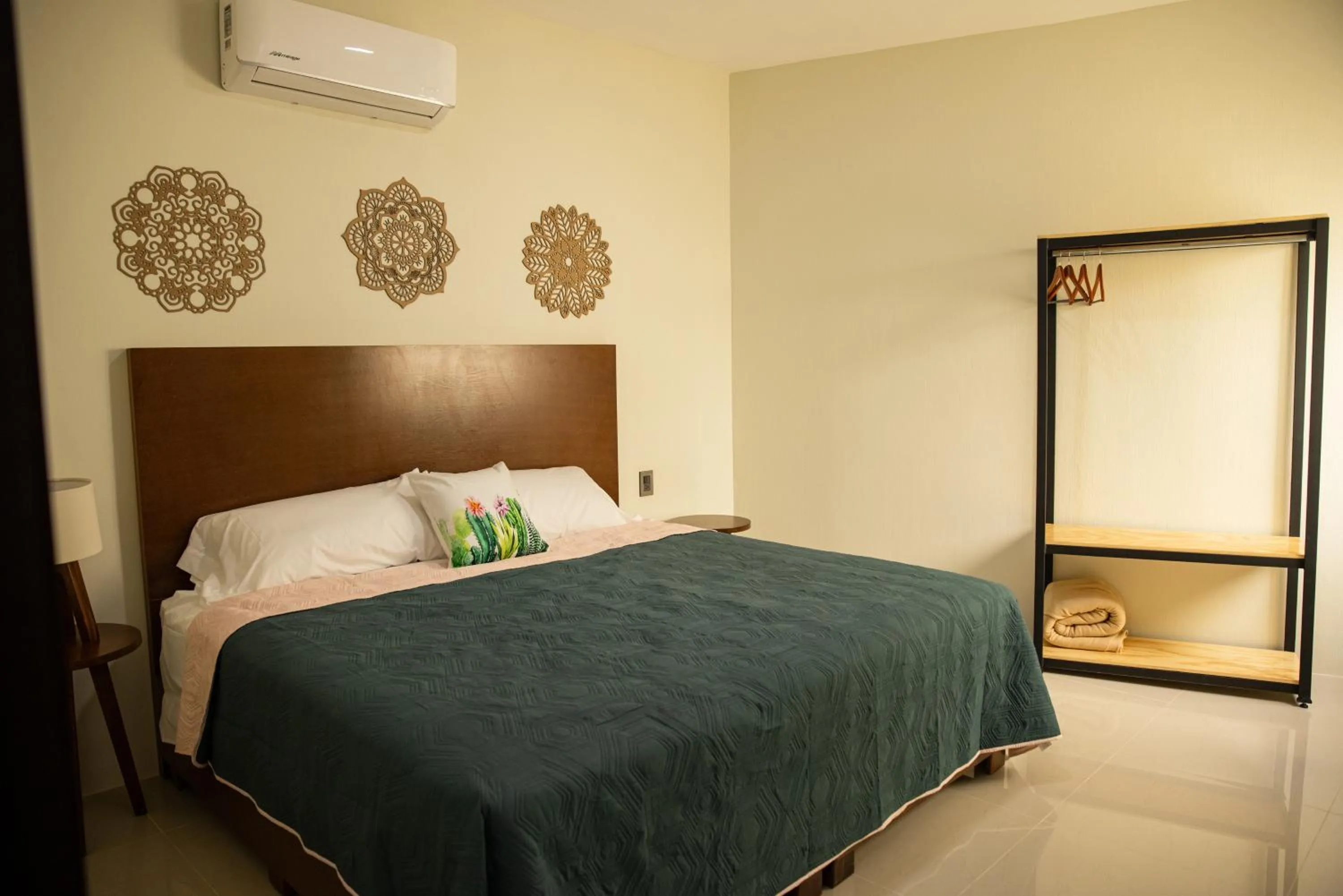 Bed in Hotel Casa Jima Agave