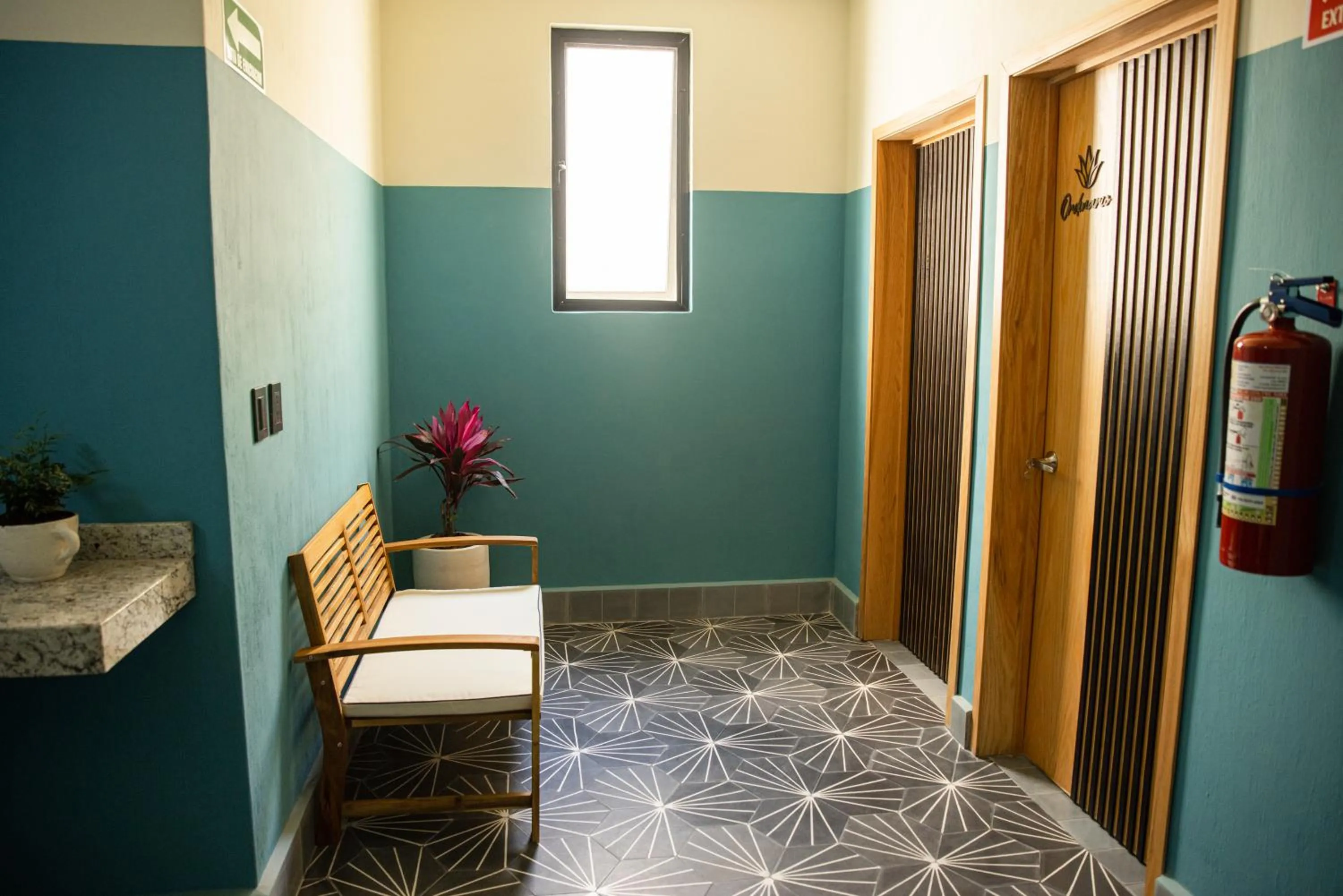 Seating area in Hotel Casa Jima Agave