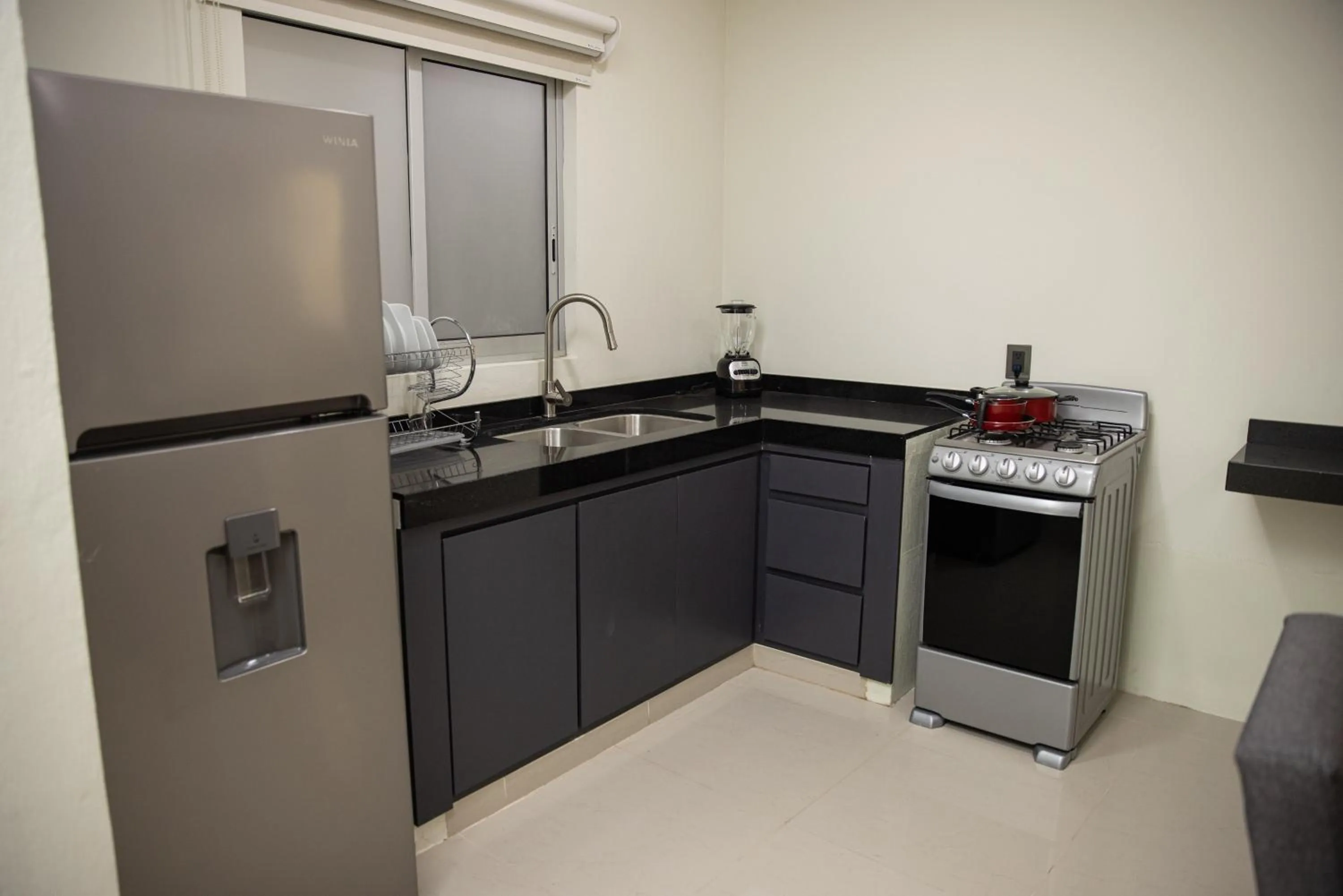 kitchen in Hotel Casa Jima Agave