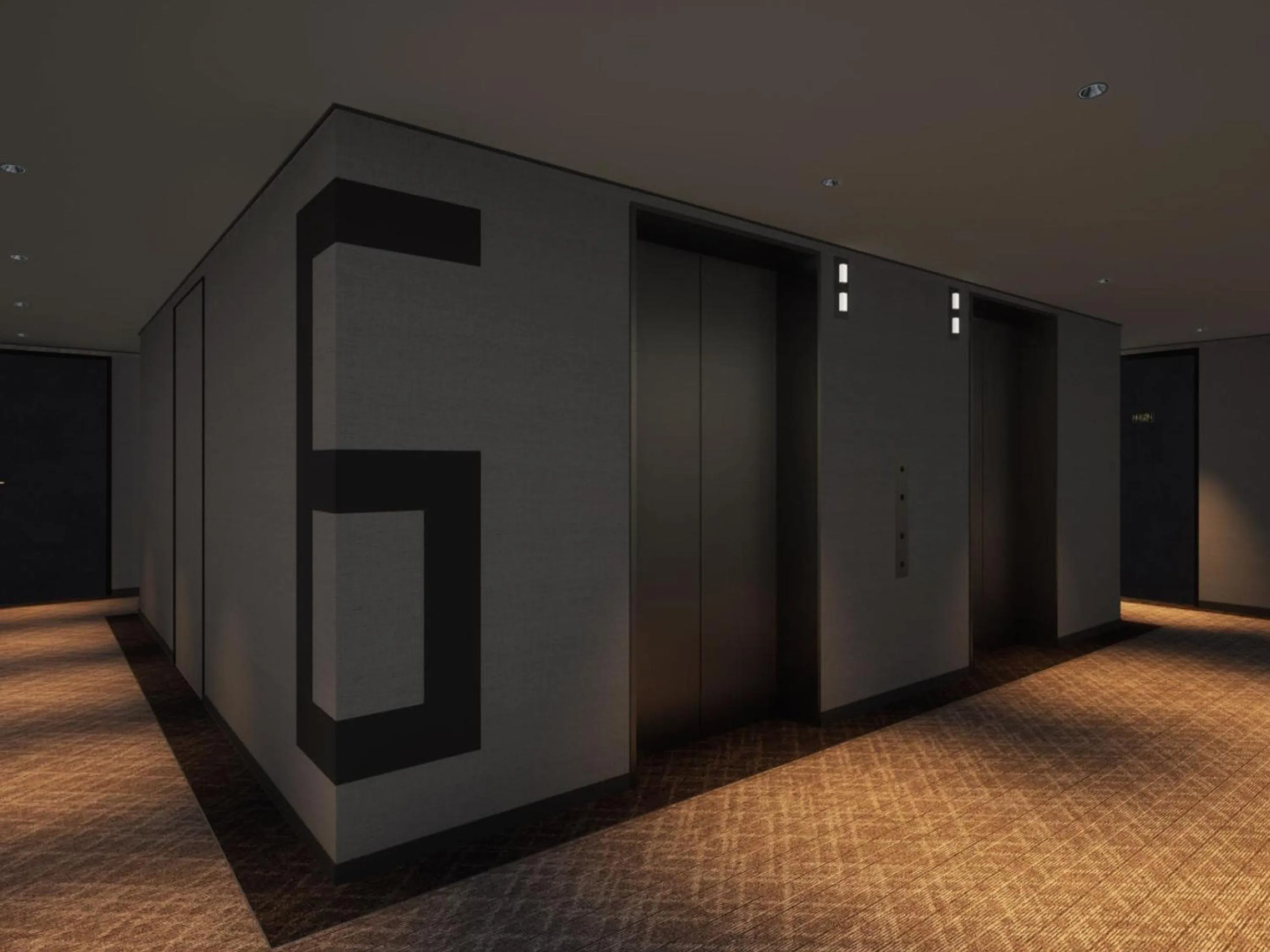 elevator in Akabane Holic Hotel