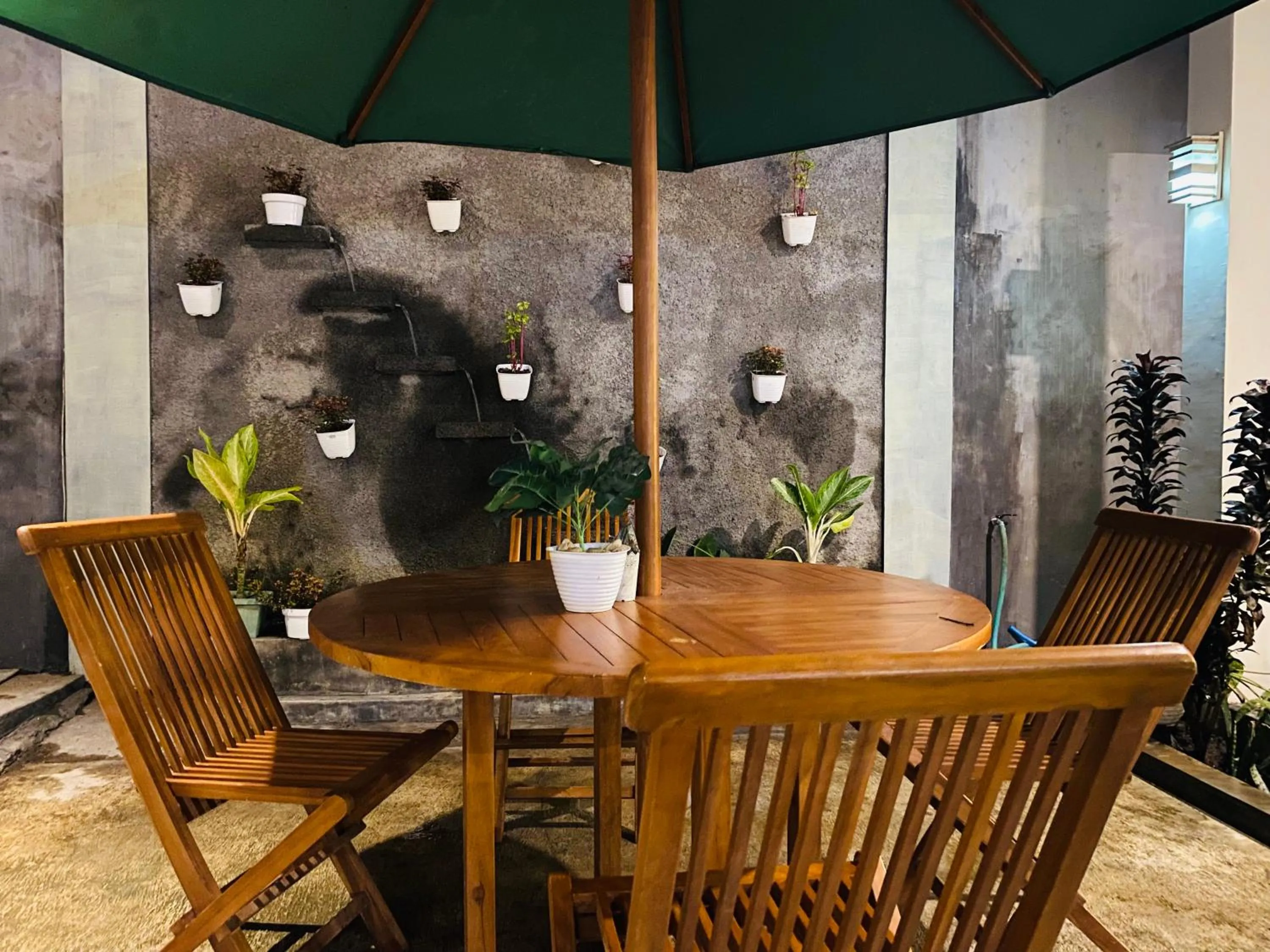 Patio in Robiu Bed & Breakfast