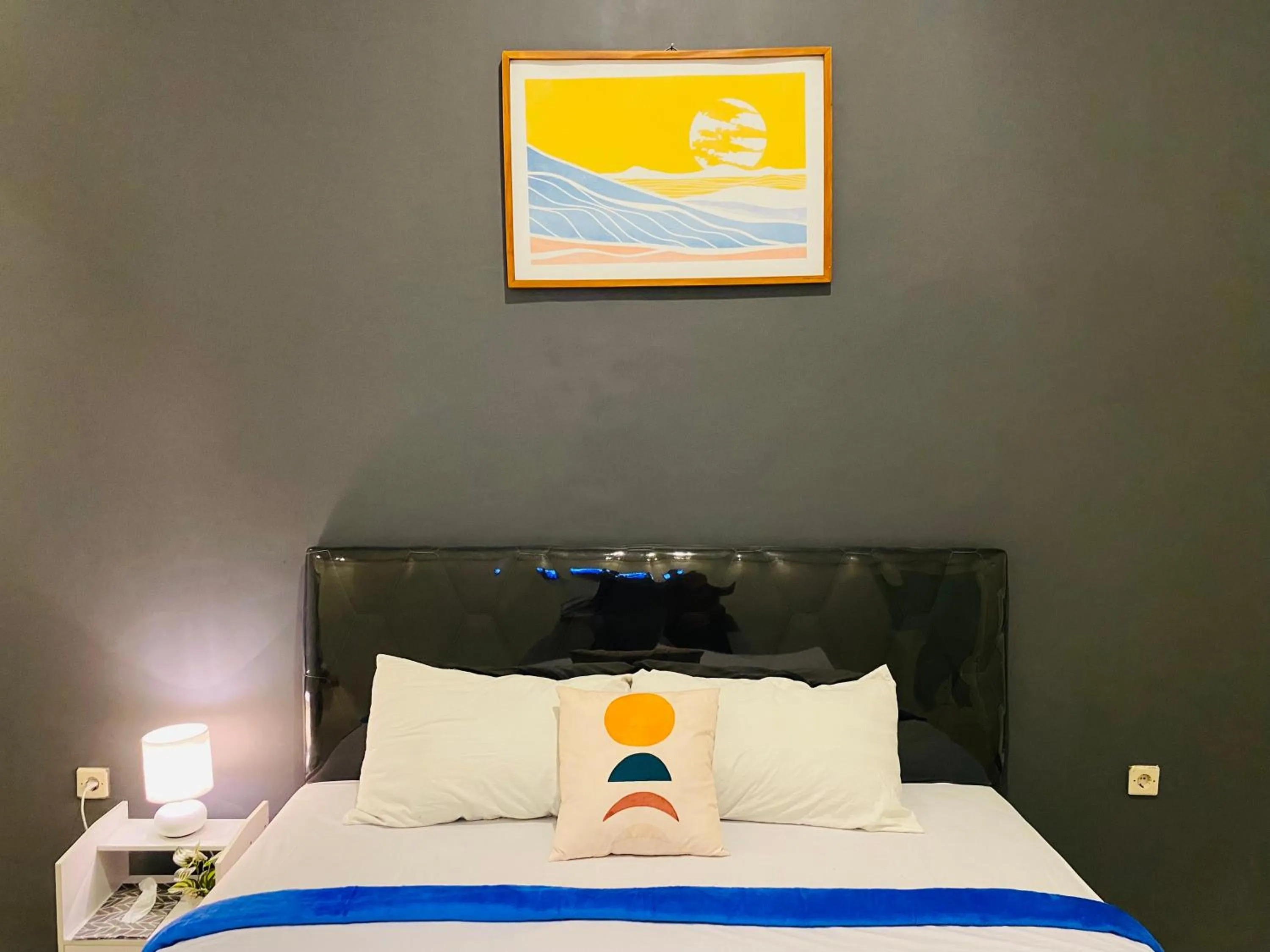 Bed in Robiu Bed & Breakfast