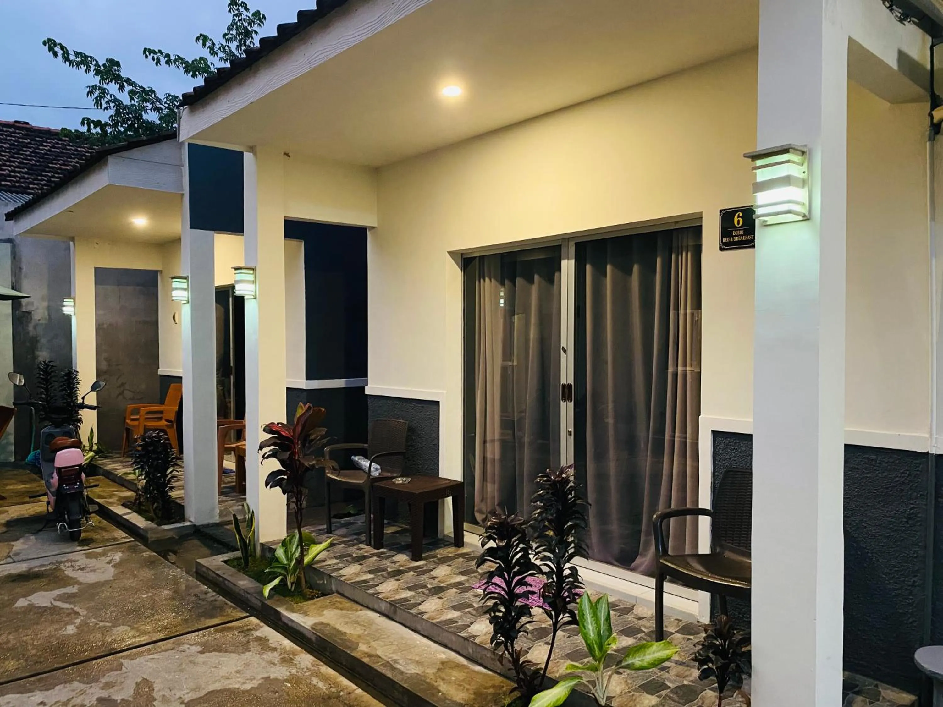 Seating area in Robiu Bed & Breakfast