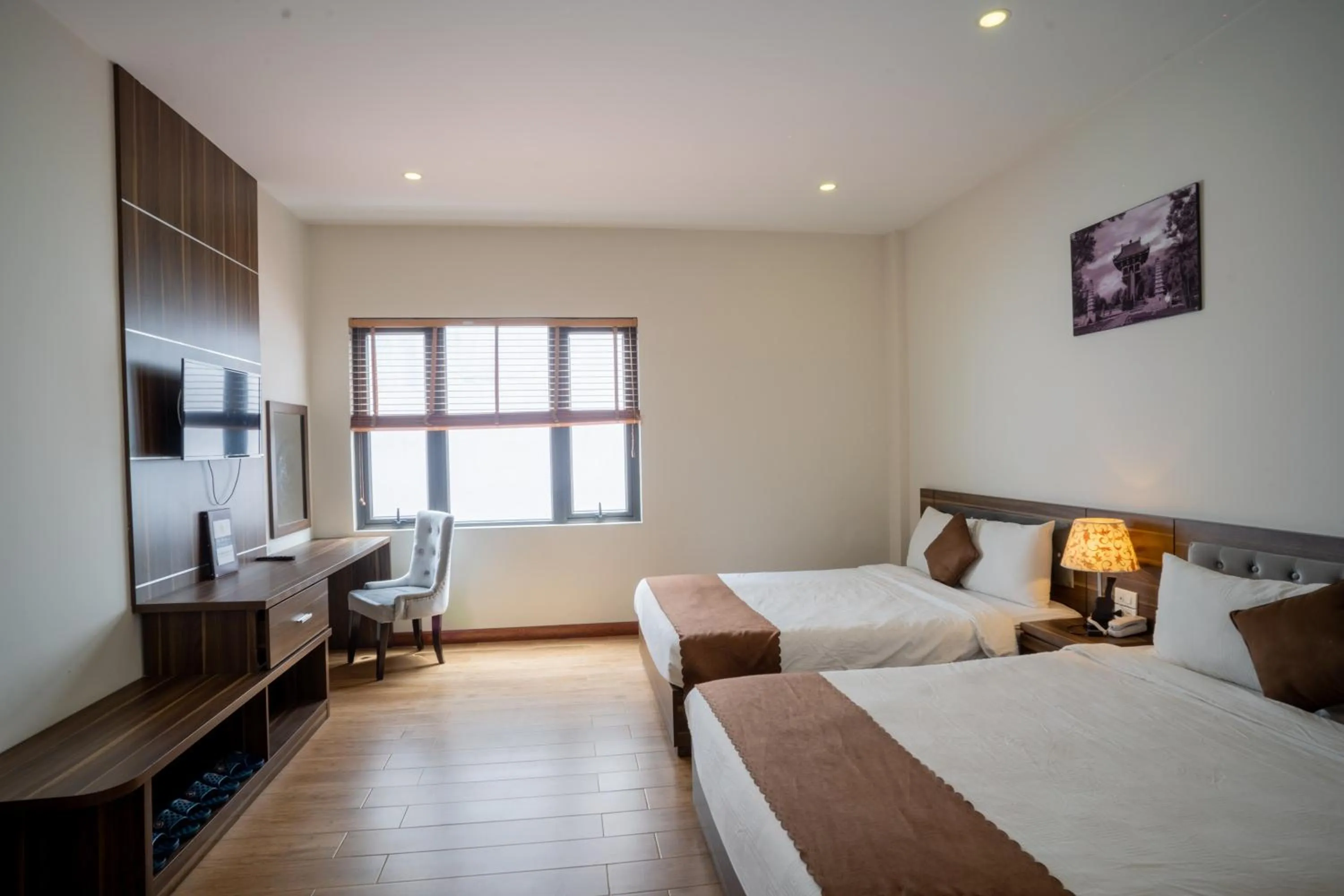 Bed in Mai Khanh Hotel