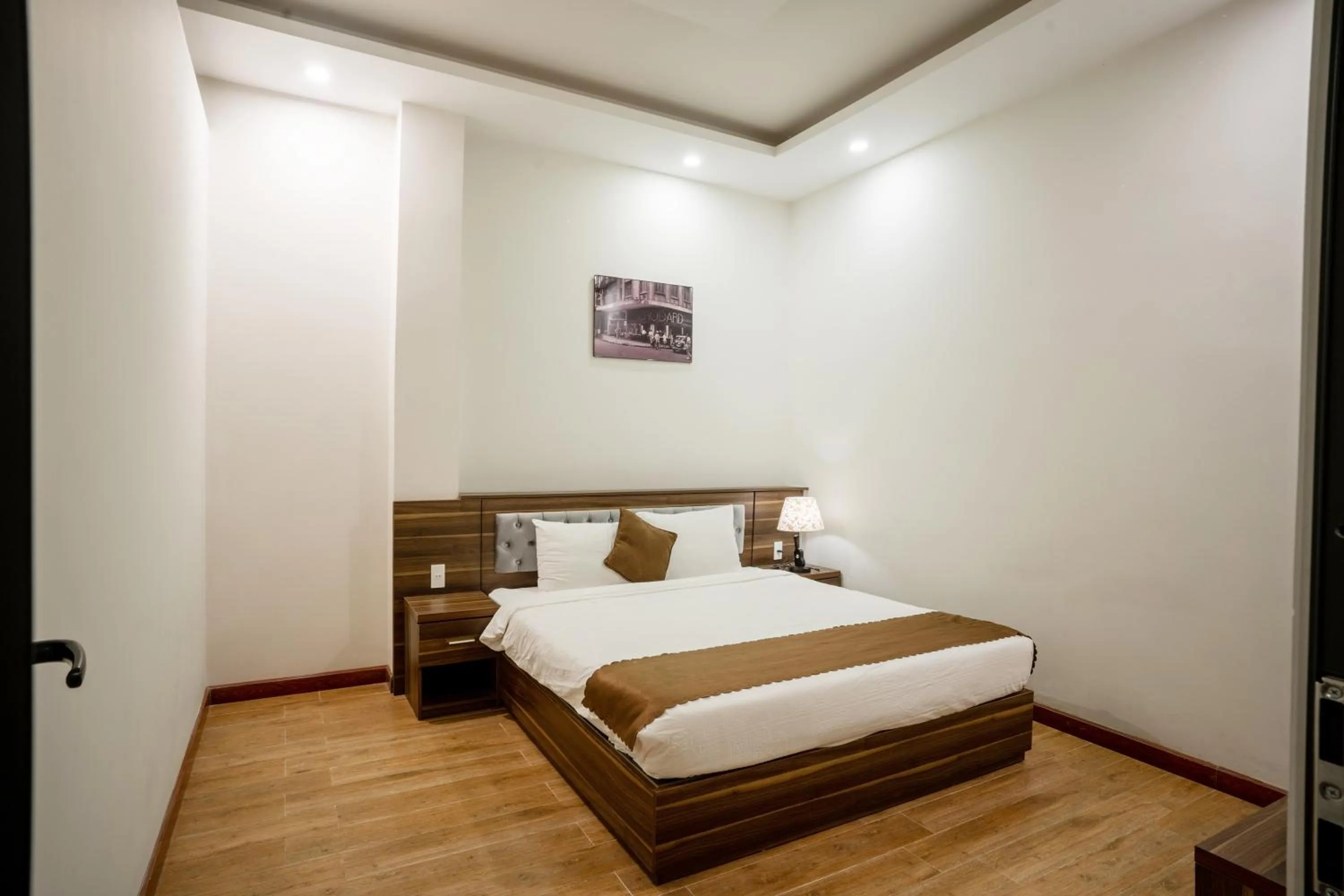 Bed in Mai Khanh Hotel