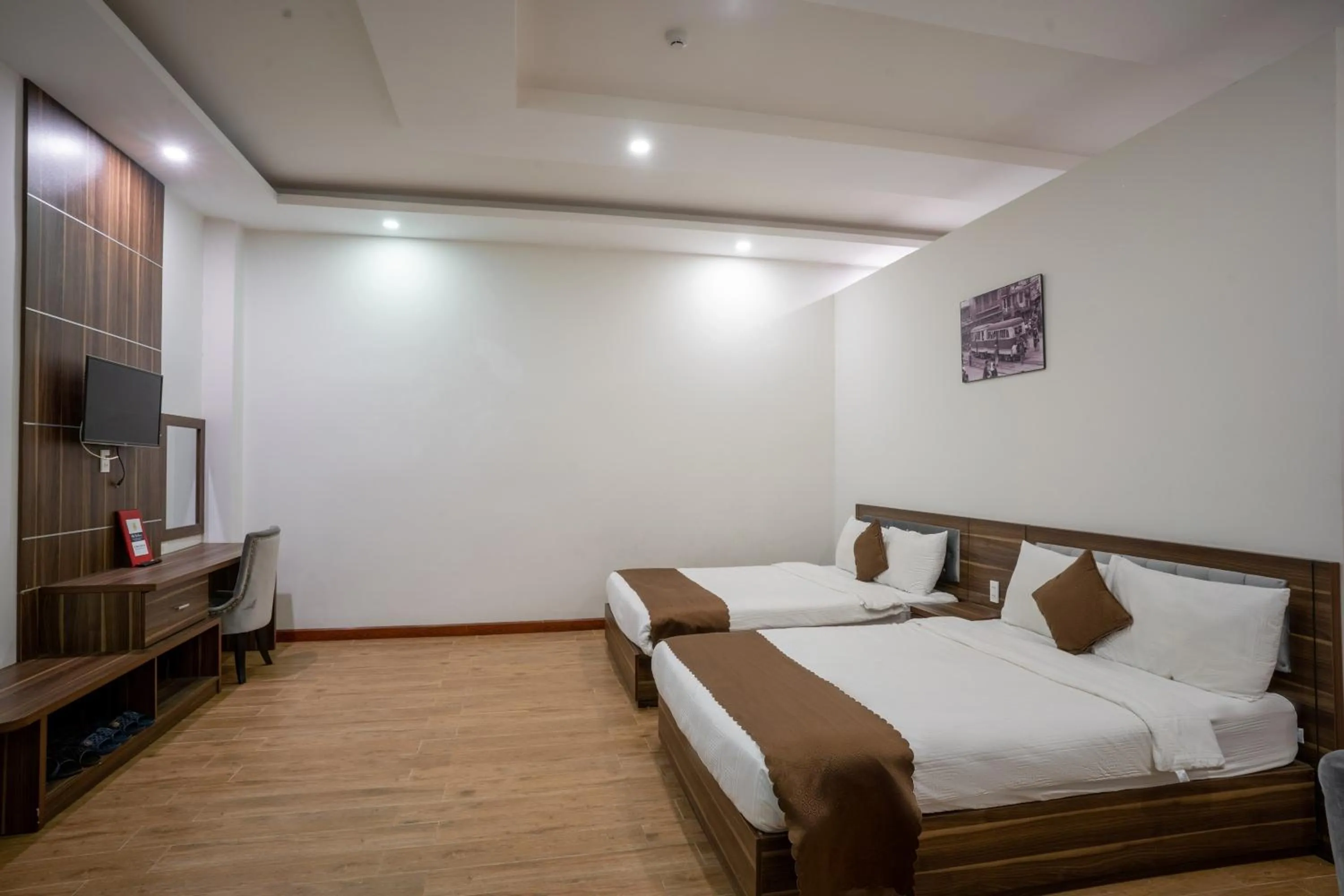 Bed in Mai Khanh Hotel