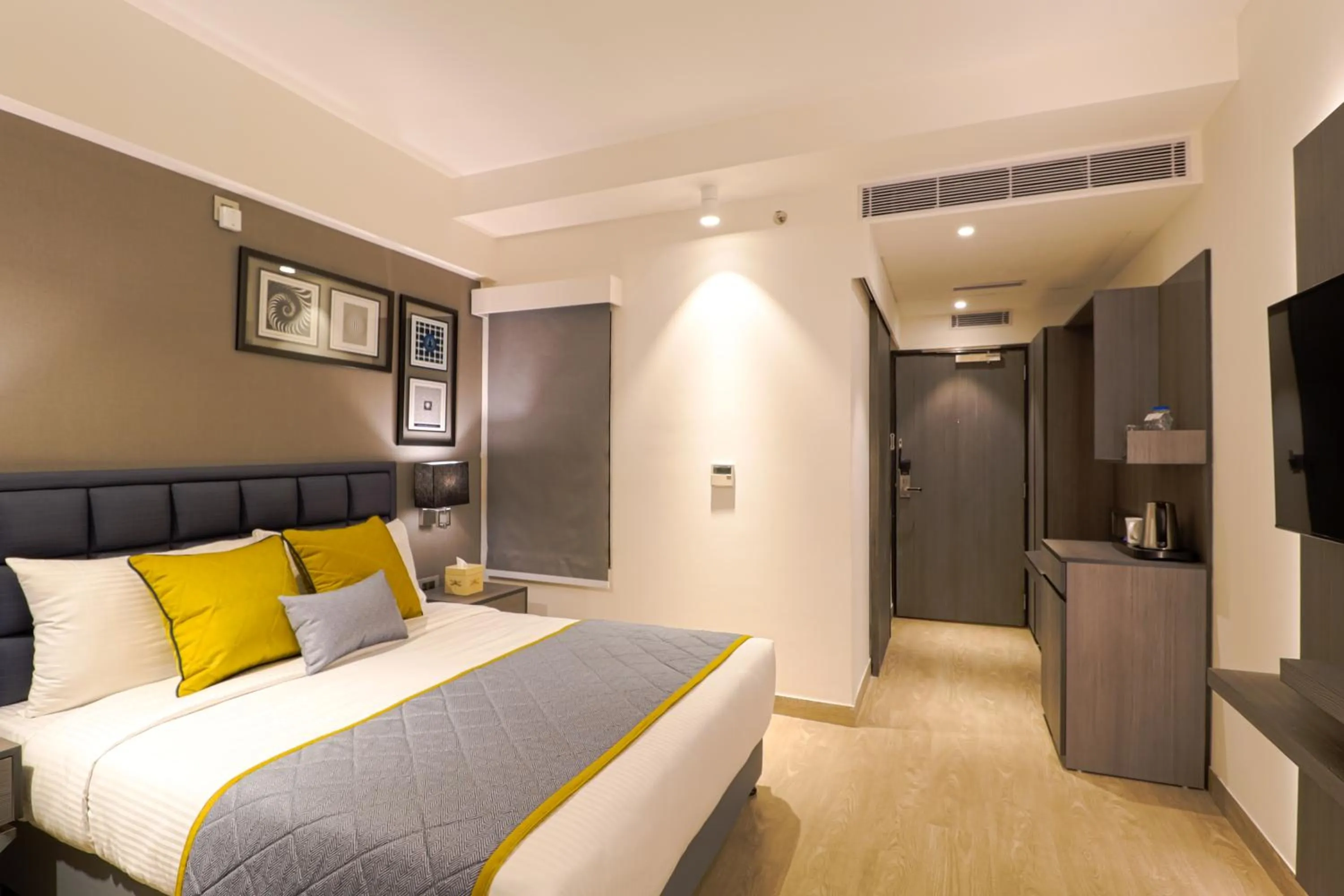 Bed in AIR by Ahuja Residences