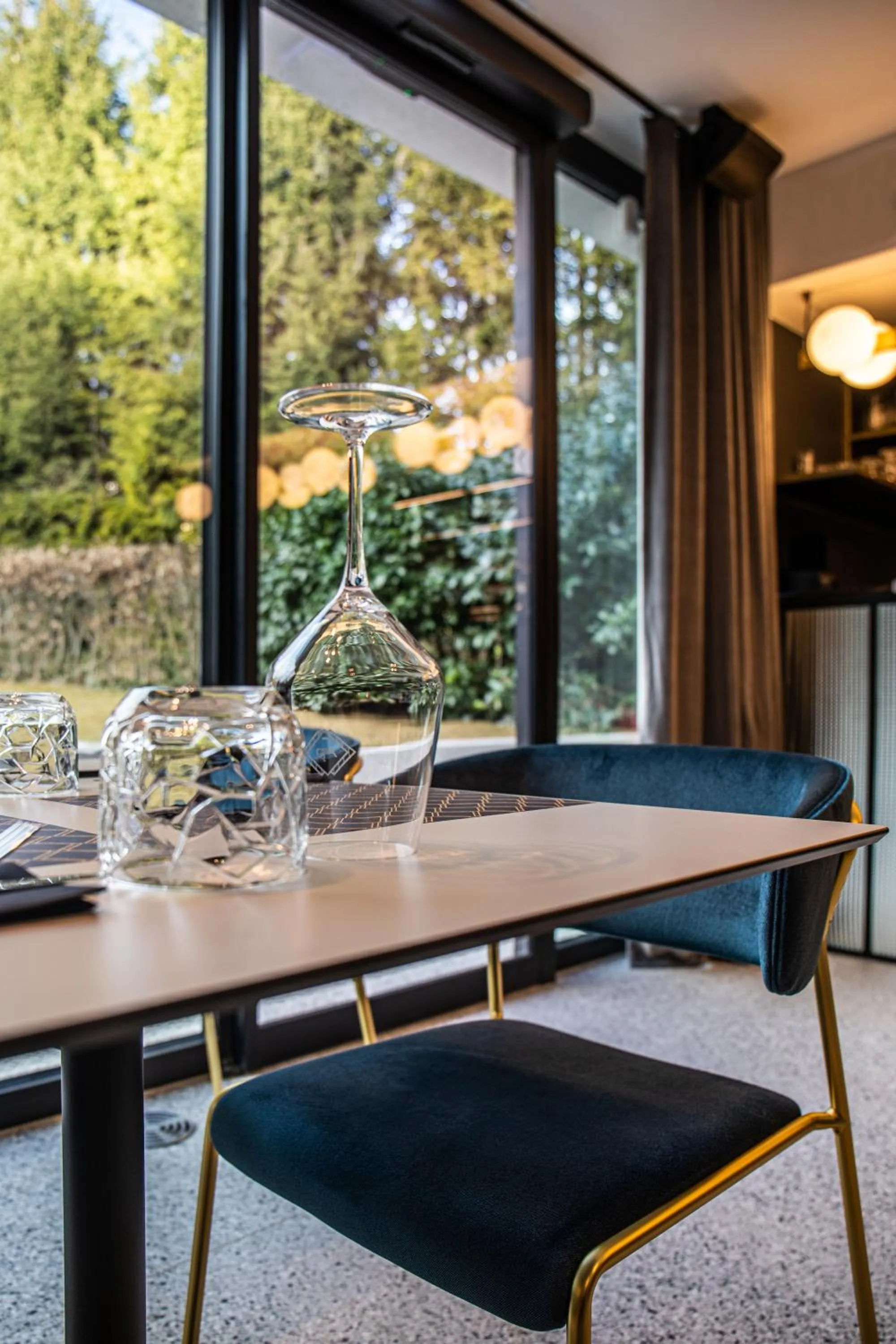 Dining area in Hotel Čad
