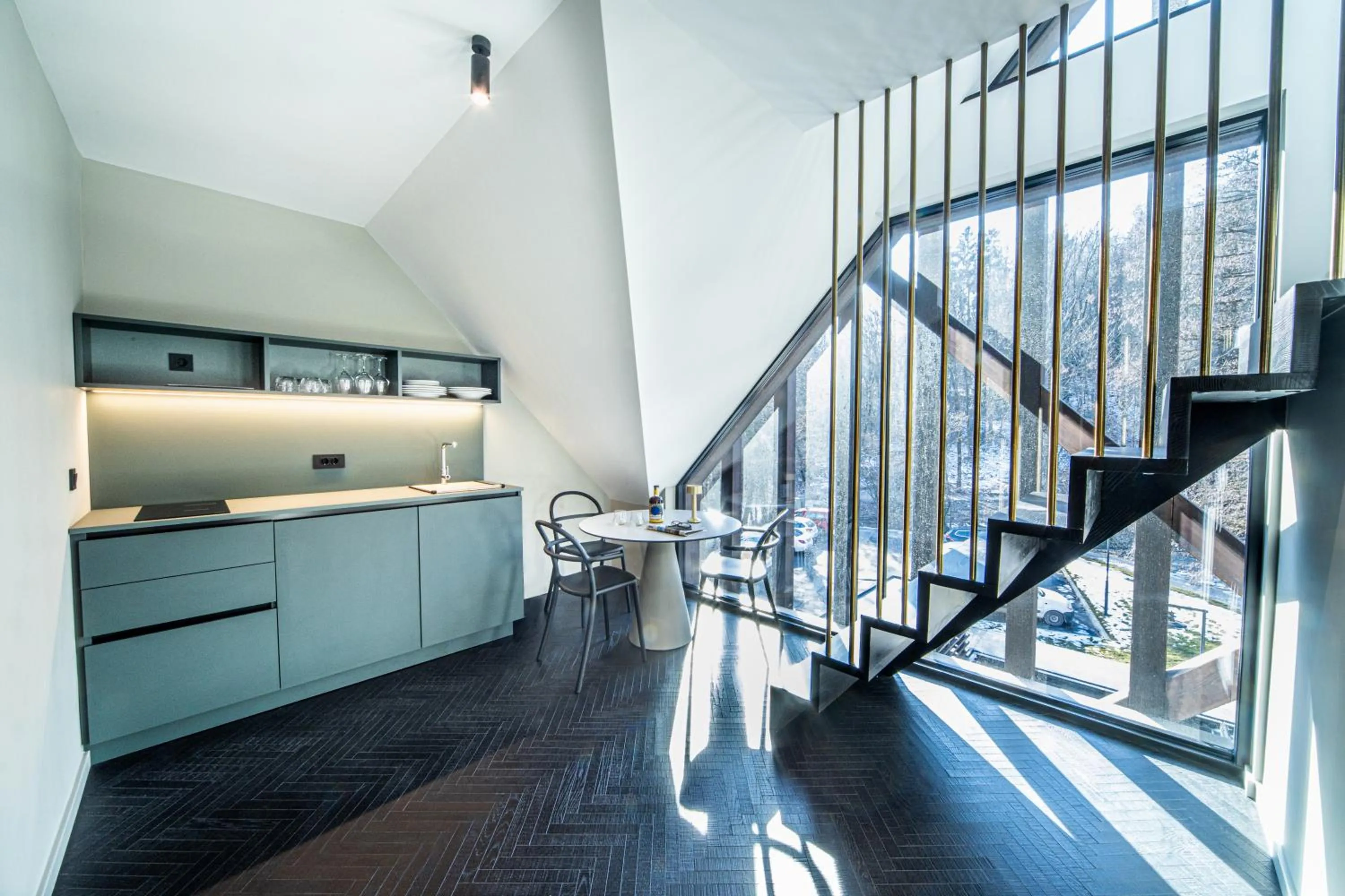 kitchen in Hotel Čad