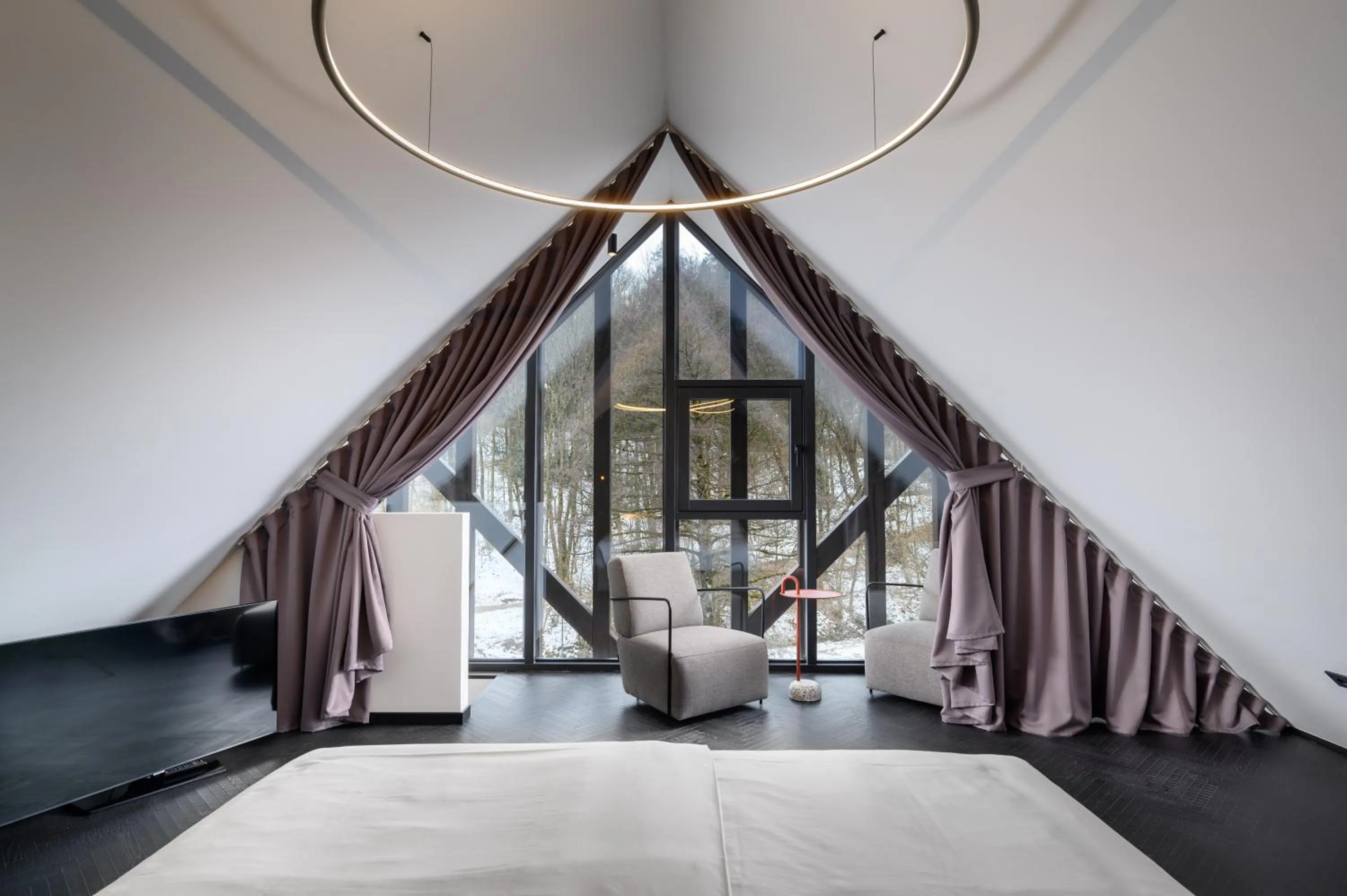 Seating area in Hotel Čad