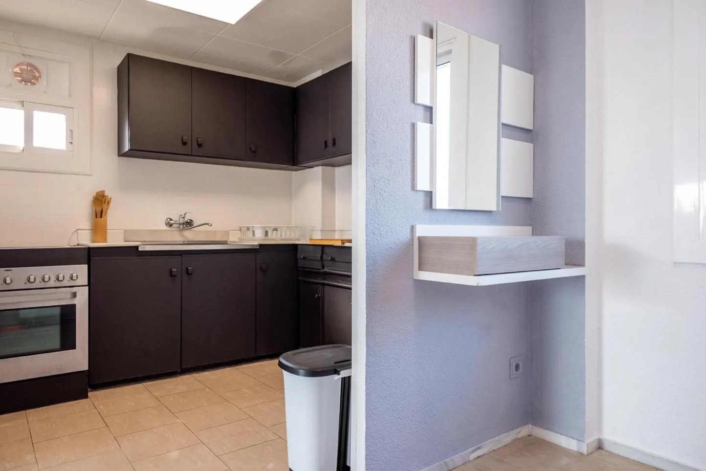 Kitchen or kitchenette in Apartamento Consul Park