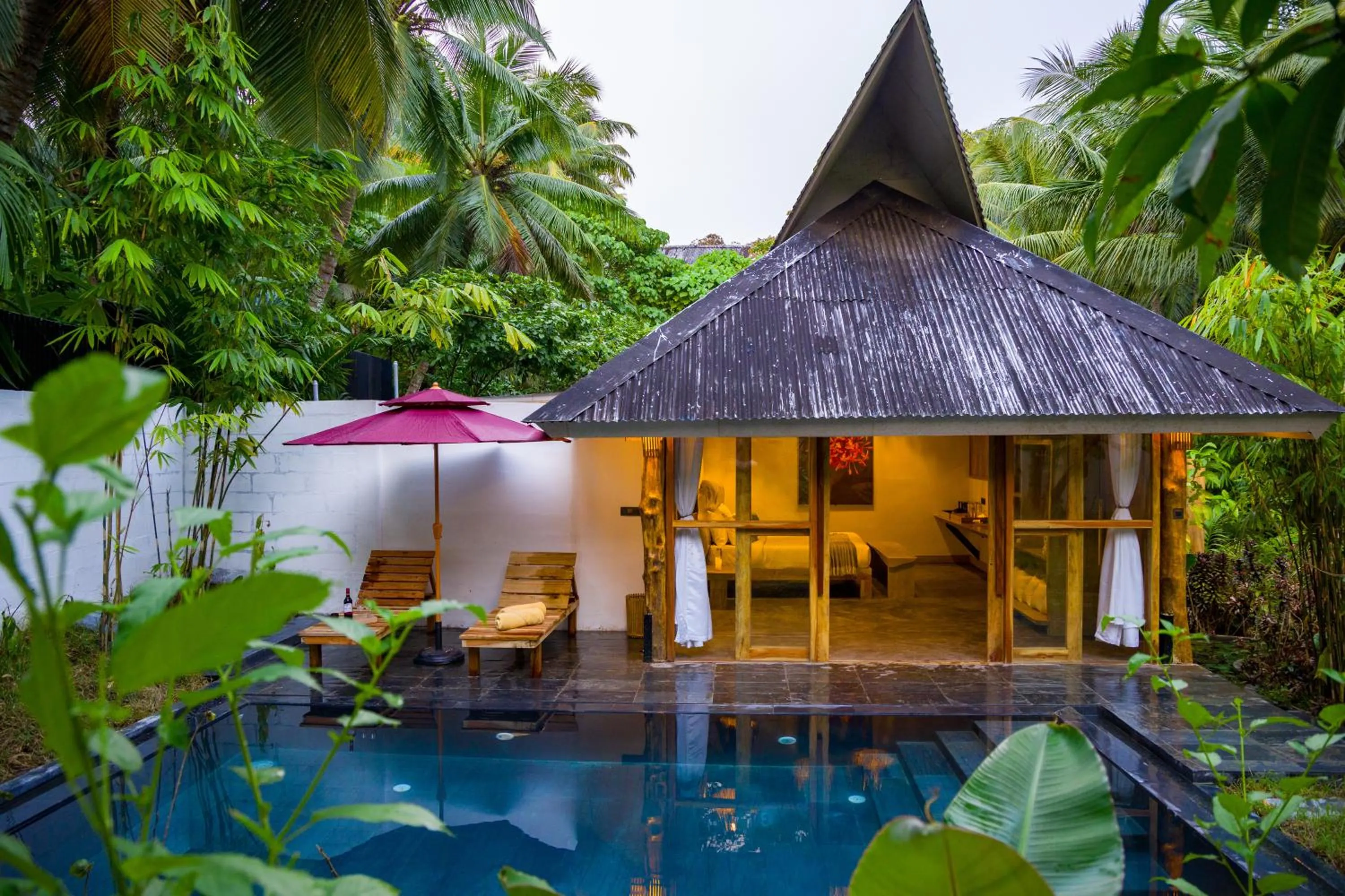 Swimming pool in Satya Boutique Resort & Spa