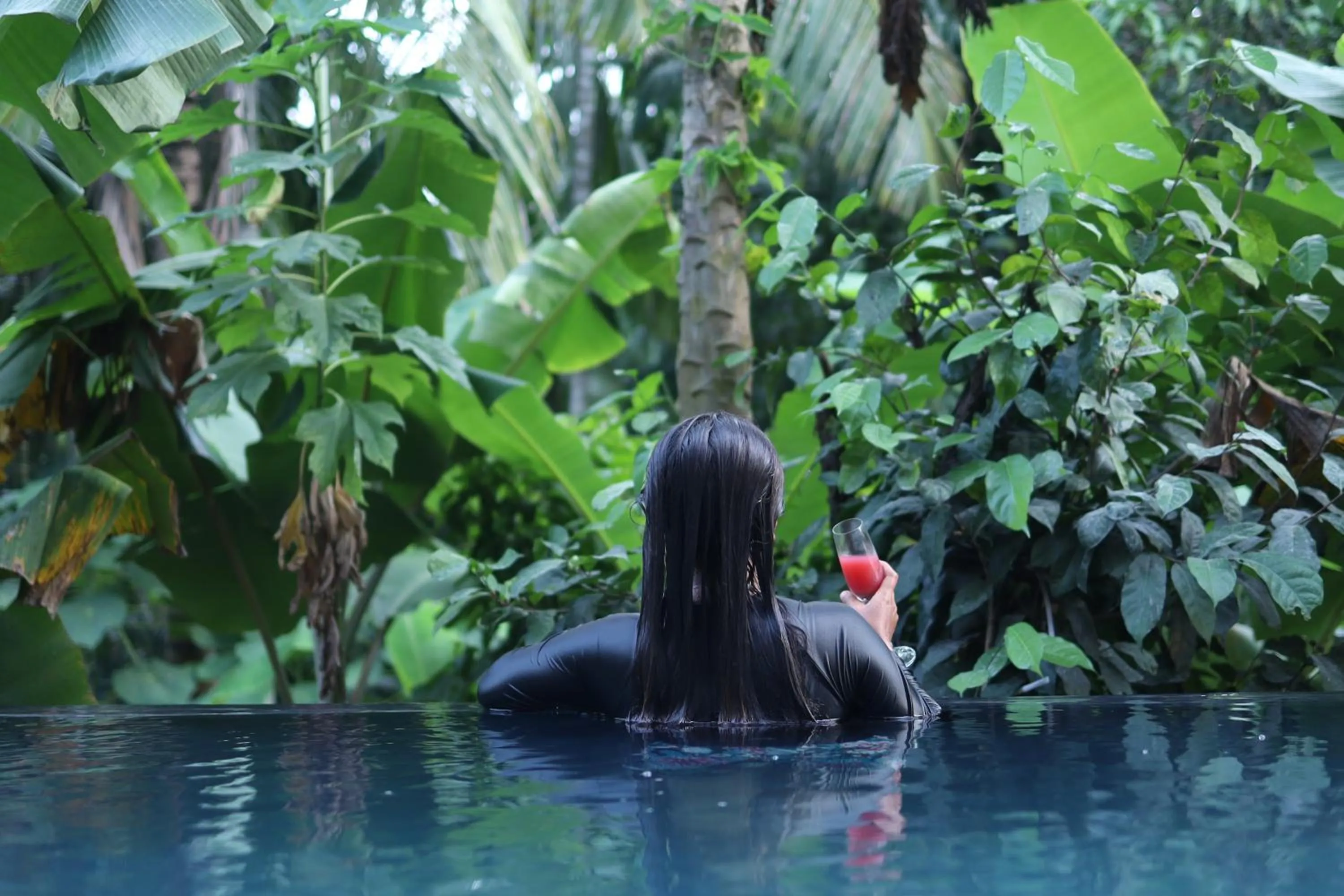 Swimming pool in Satya Boutique Resort & Spa