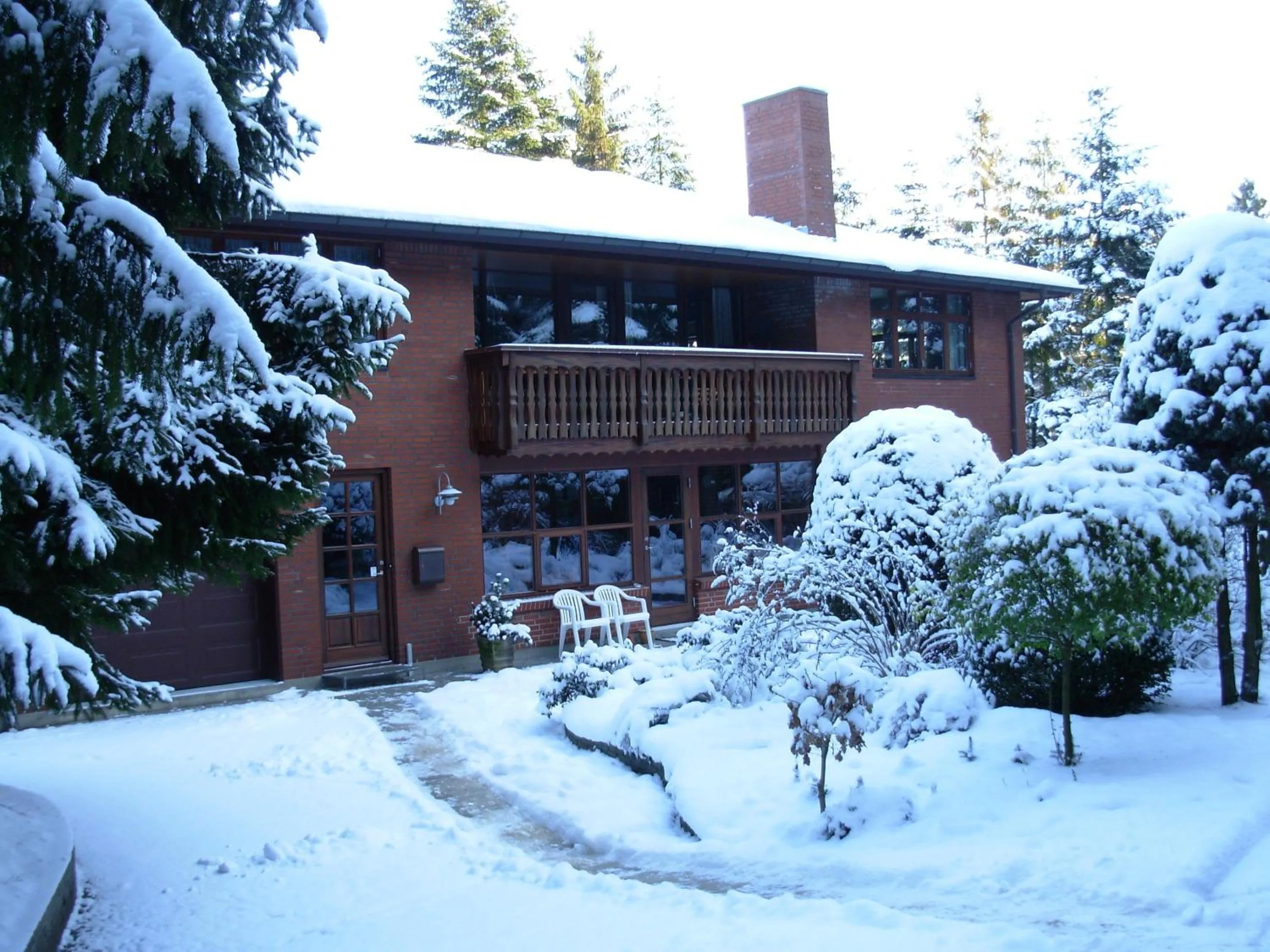 Facade/entrance in Gregersminde