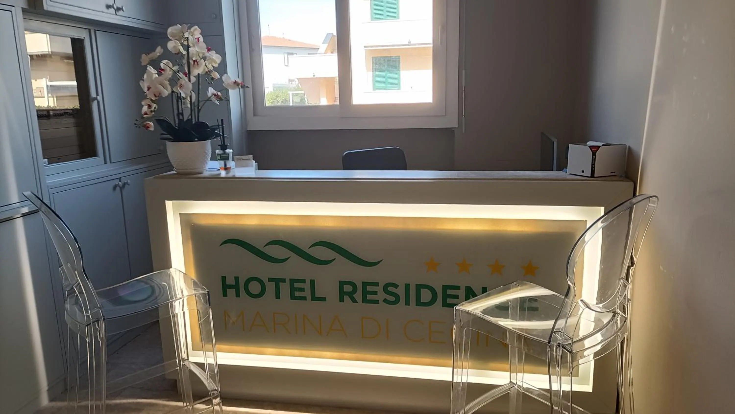 Lobby or reception in Residence Marina di Cecina