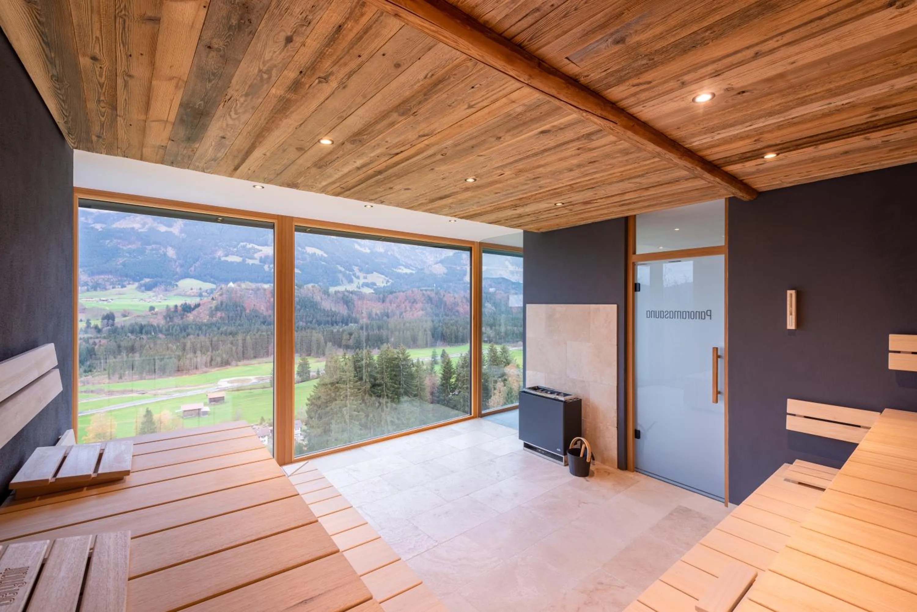 Sauna in Hotel Bergflair