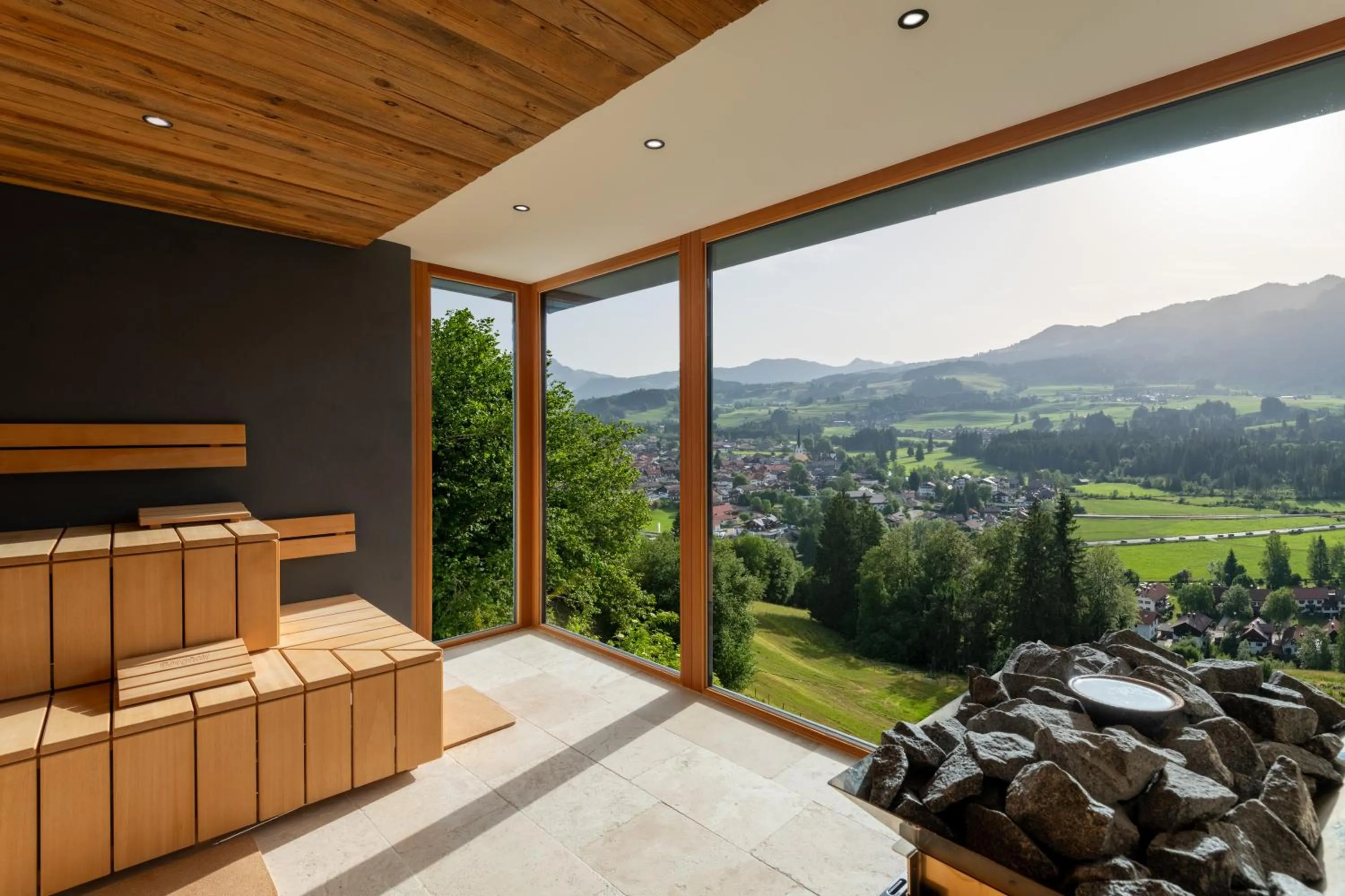 Sauna in Hotel Bergflair