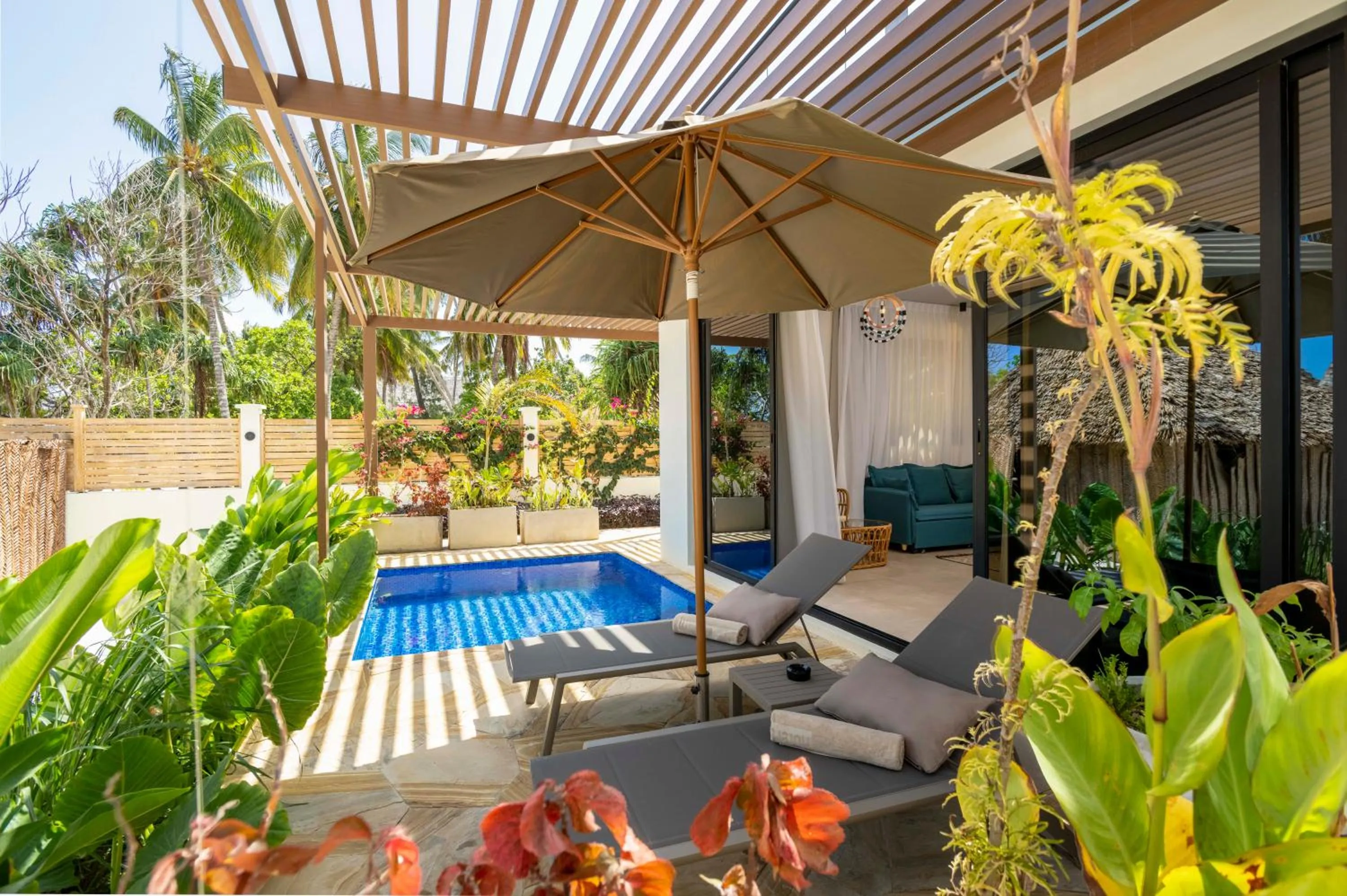 Patio in TOA Hotel & Spa Zanzibar