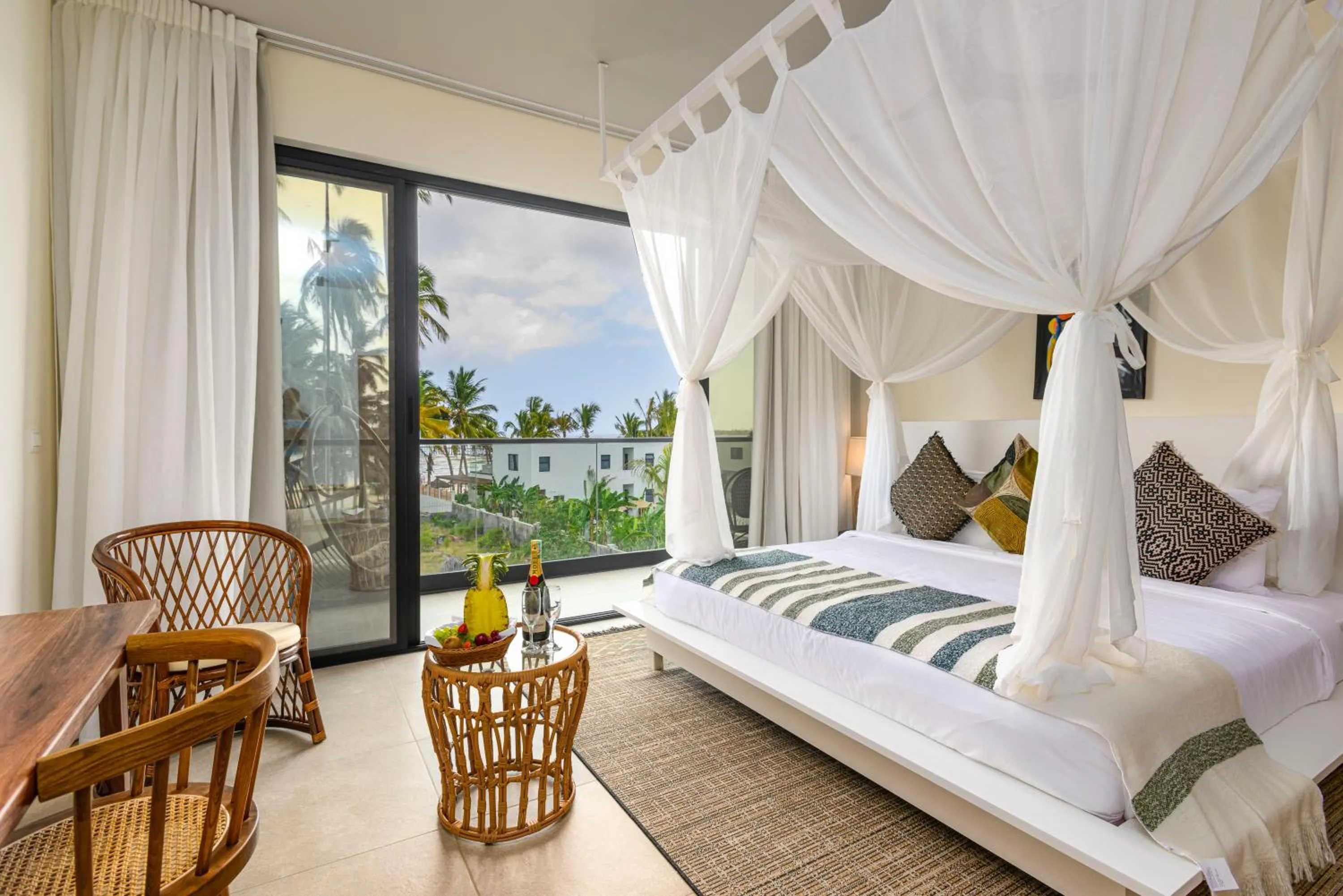 Photo of the whole room, Bed in TOA Hotel & Spa Zanzibar