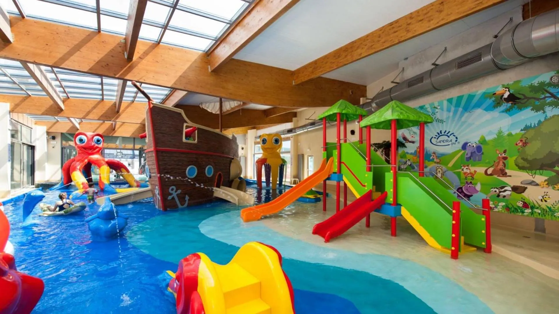 Aqua park in Sandra Spa Pogorzelica & Aquapark
