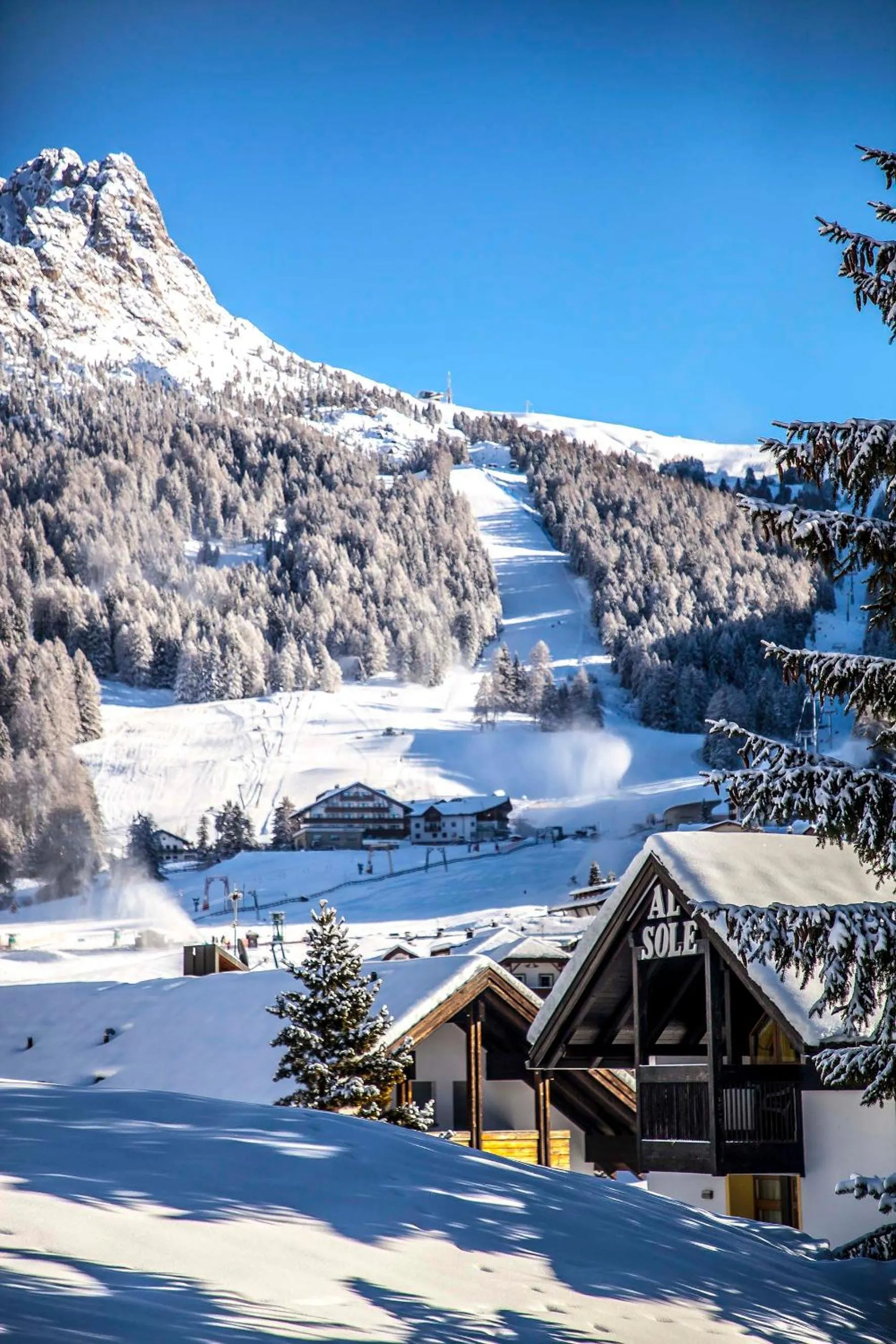 Natural landscape in Residence Villa al Sole