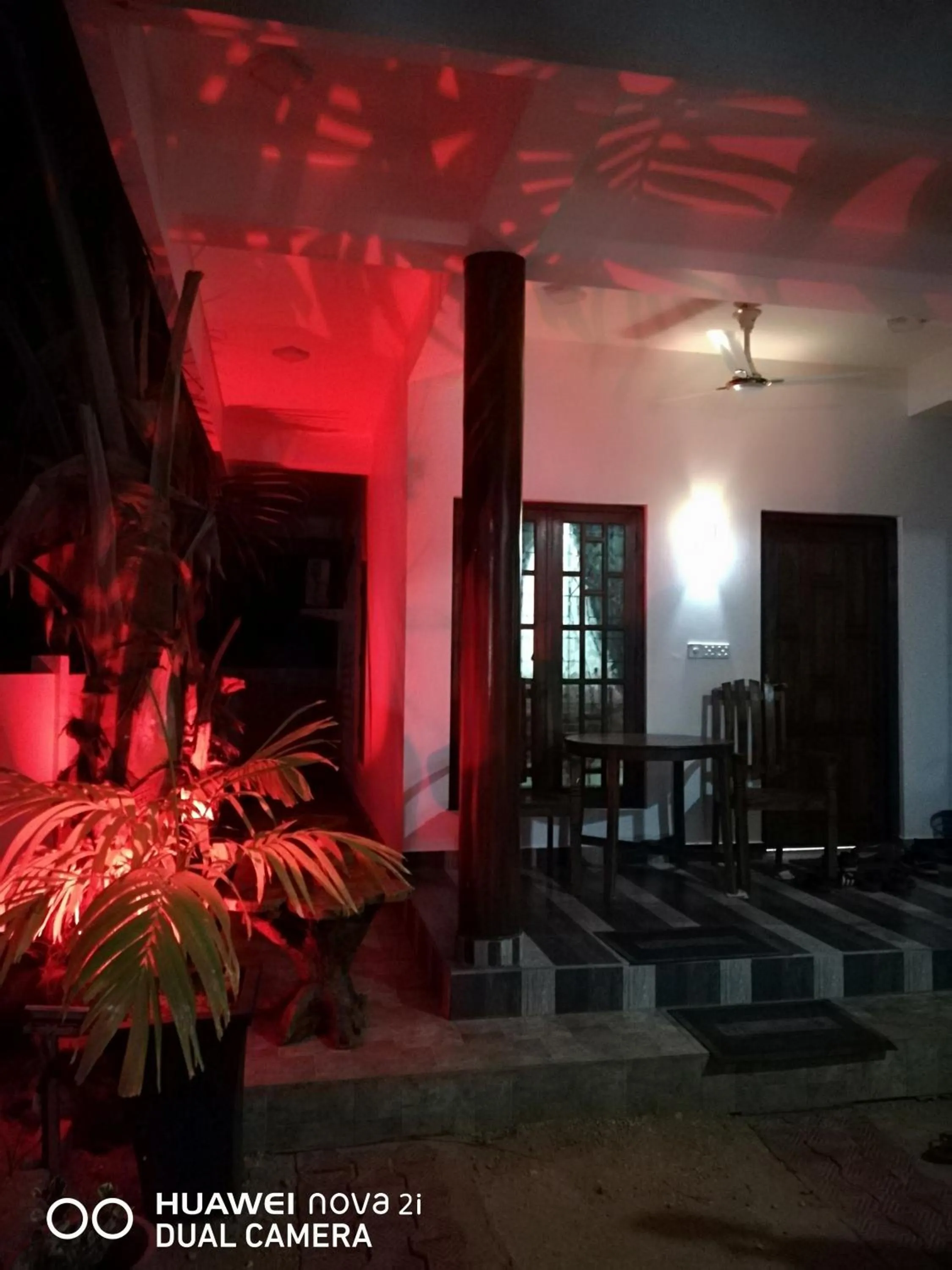 Patio in Dive beach palace