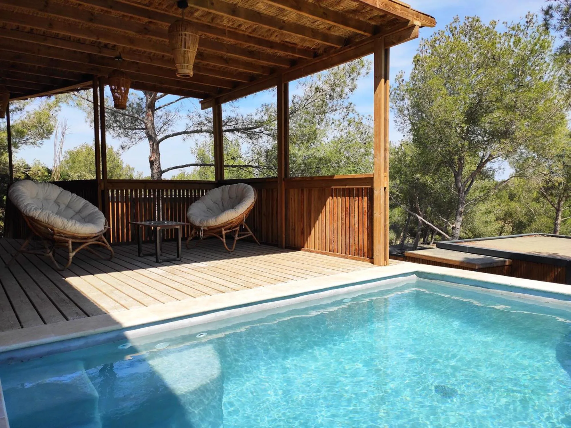 Patio in Villa Occitana