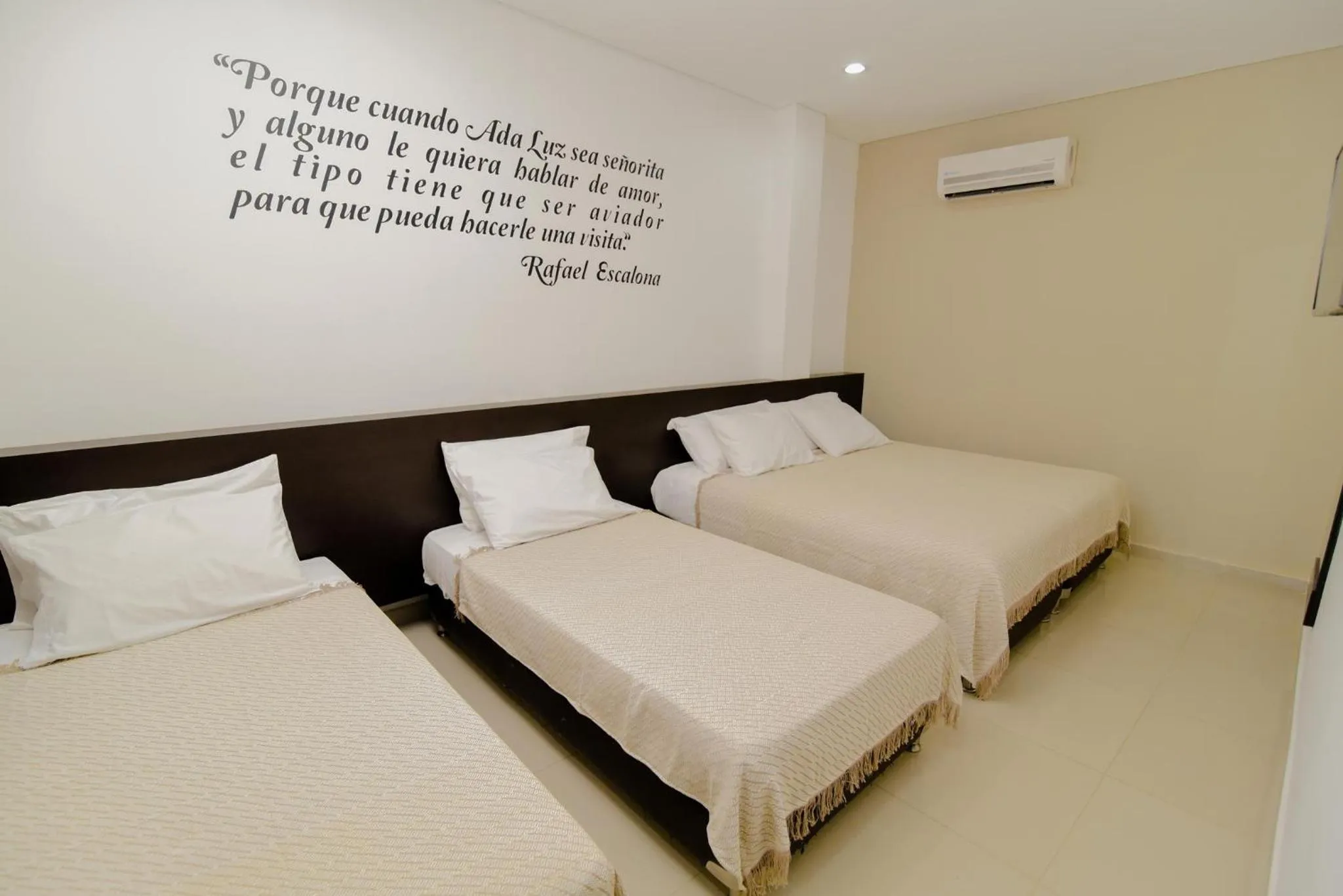 Bed in Hotel Maranata Valledupar