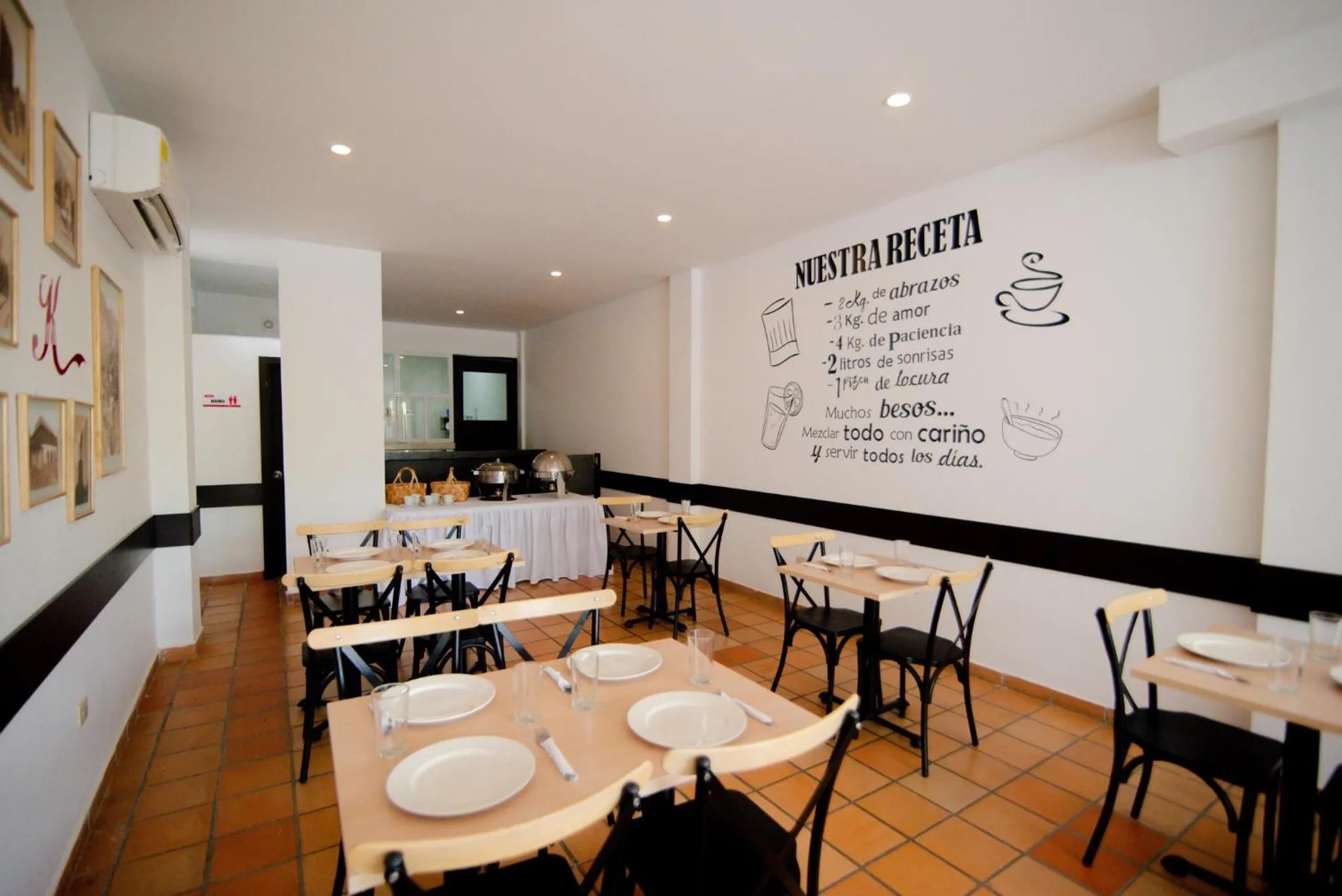 Restaurant/places to eat in Hotel Maranata Valledupar