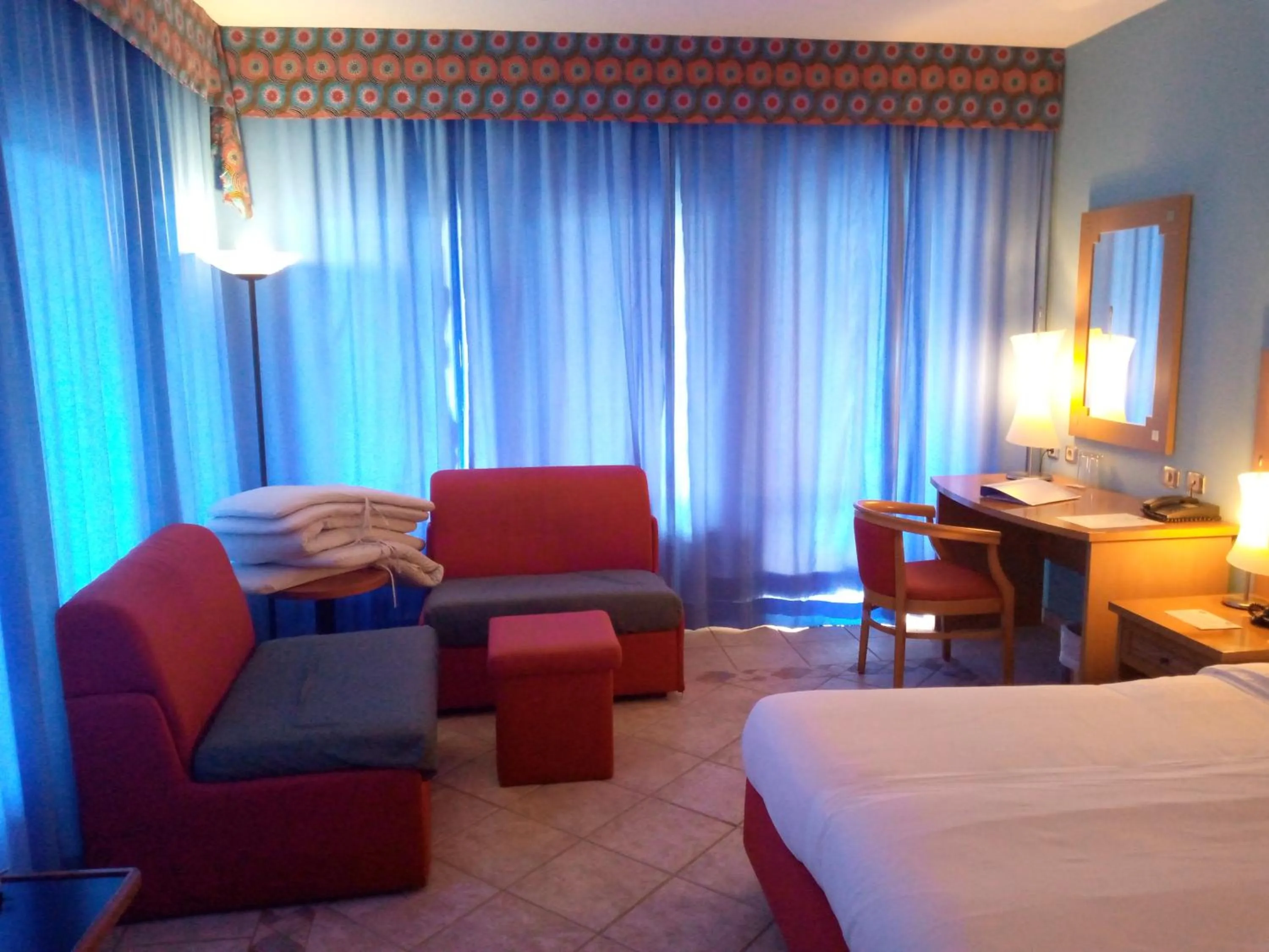 Bed in The Kairaba Beach Hotel