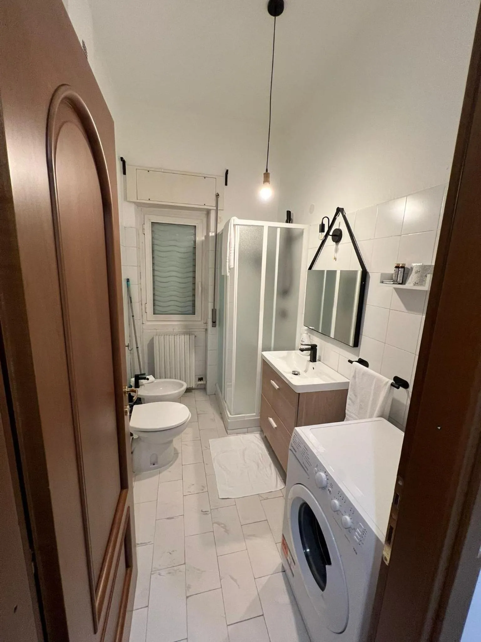 Shower in Hotel Fioralba