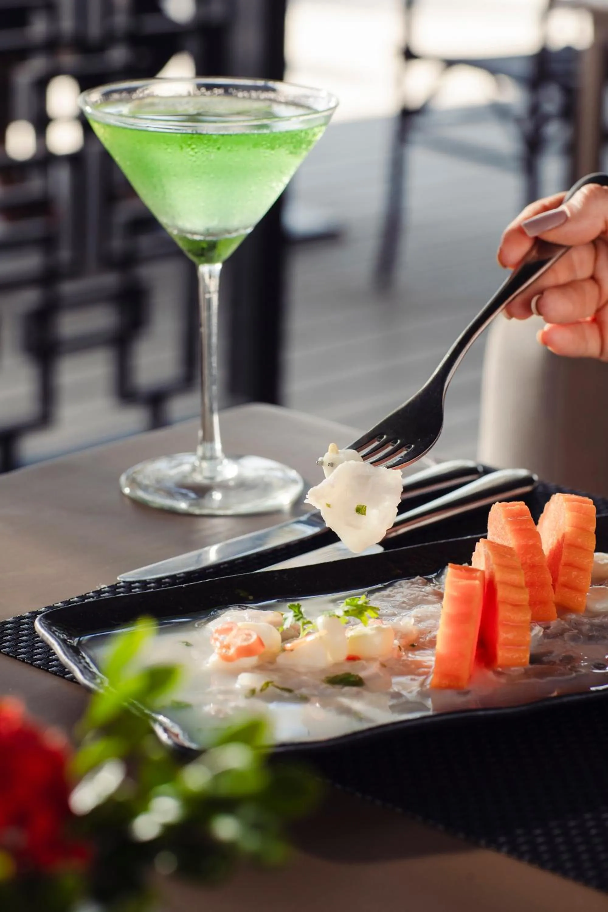 Food and drinks in Arennas Mancora