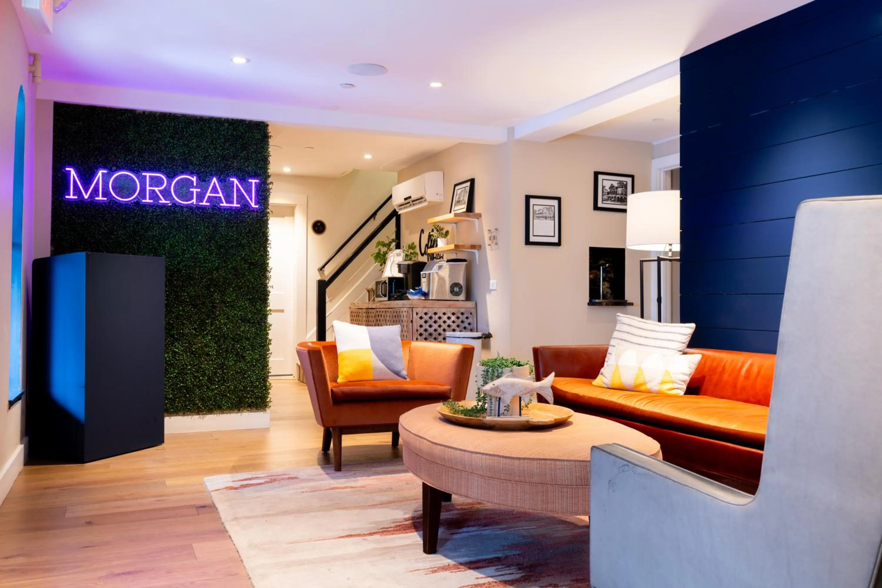 Lobby or reception in The Morgan Hotel Martha's Vineyard
