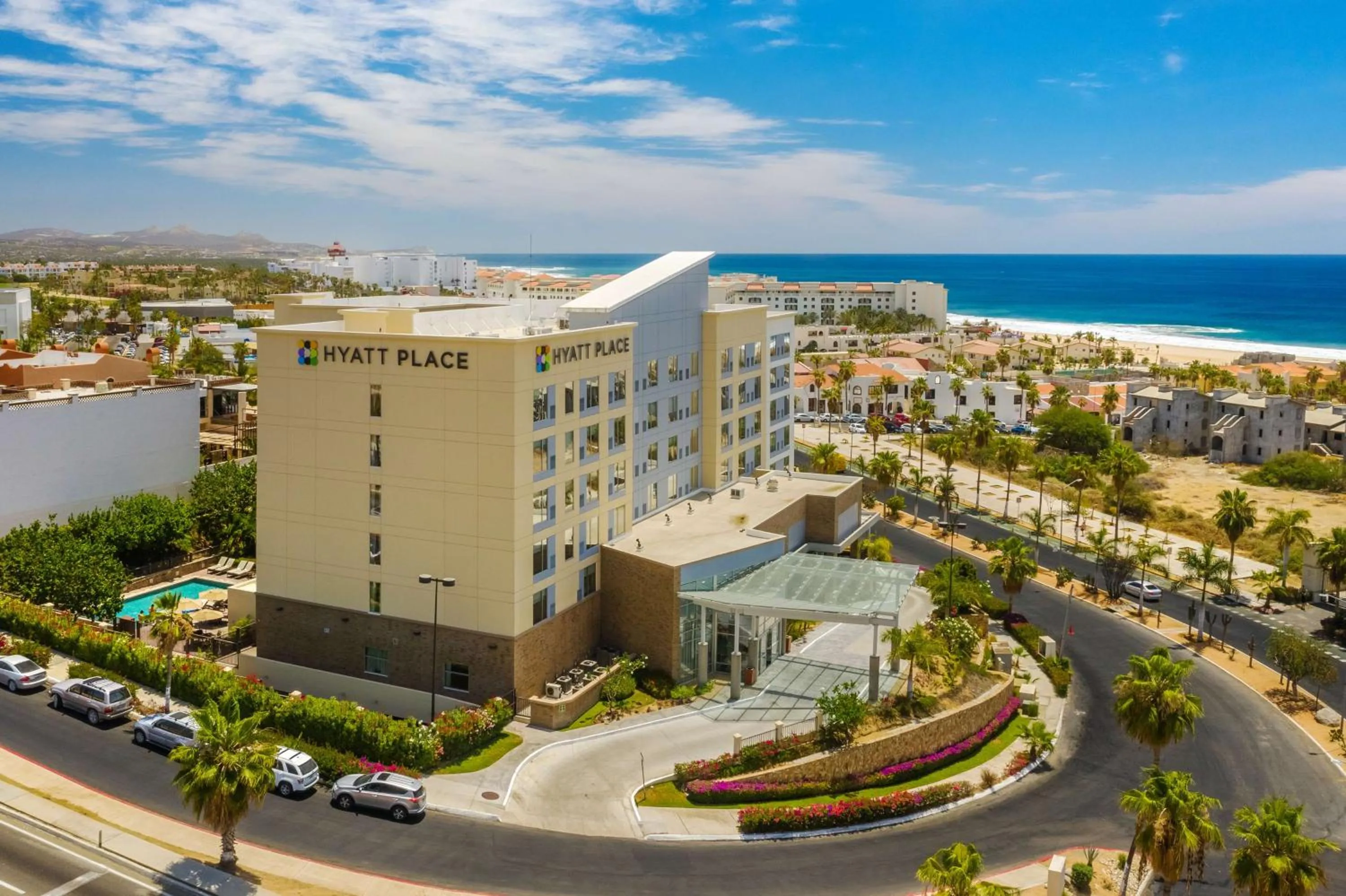 Property building in Hyatt Place Los Cabos