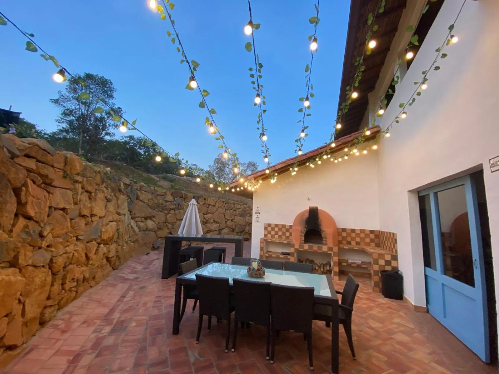 Patio in Hotel AMANEE