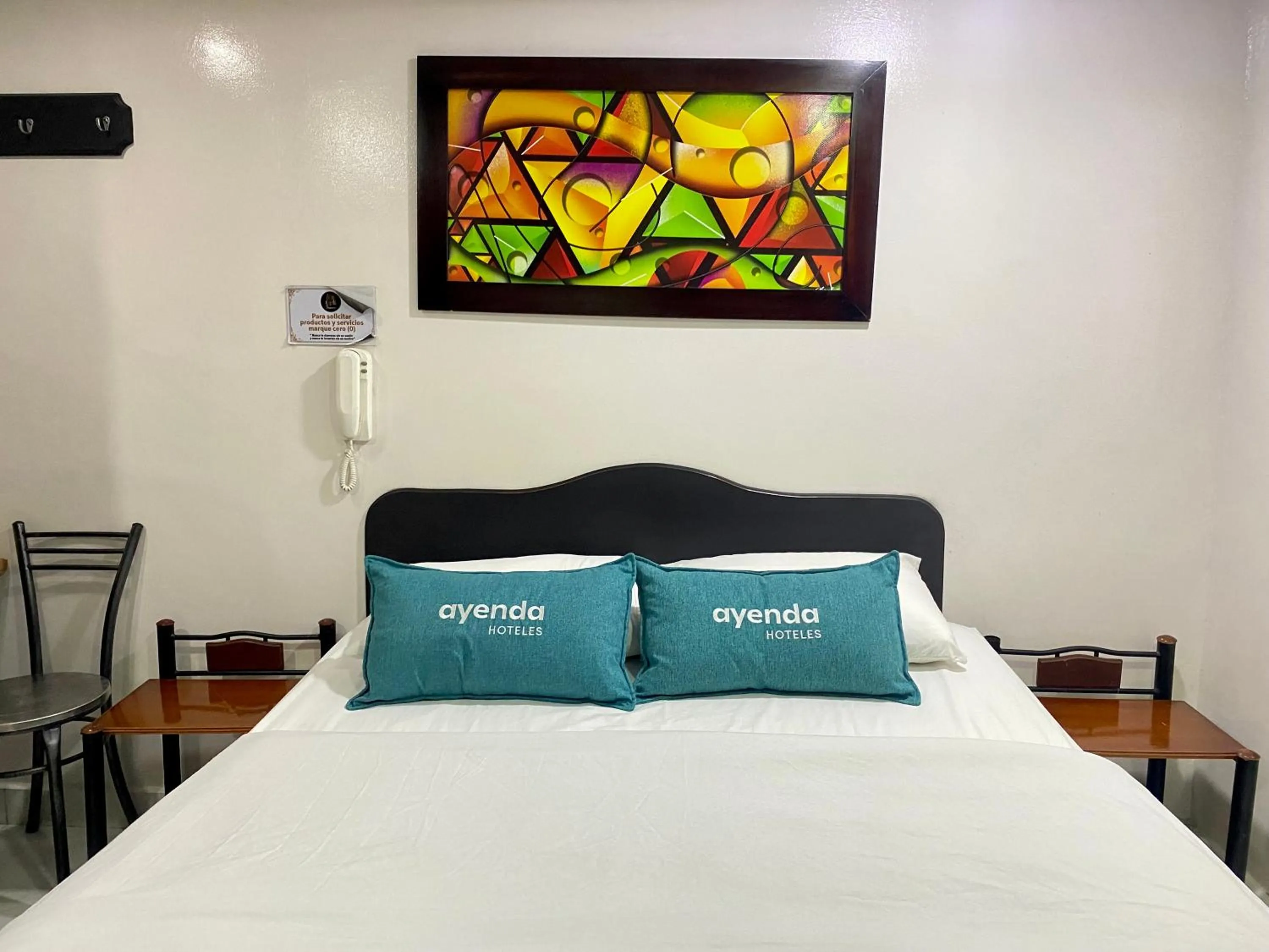 Bed in Ayenda 1016 Bogota Chapinero