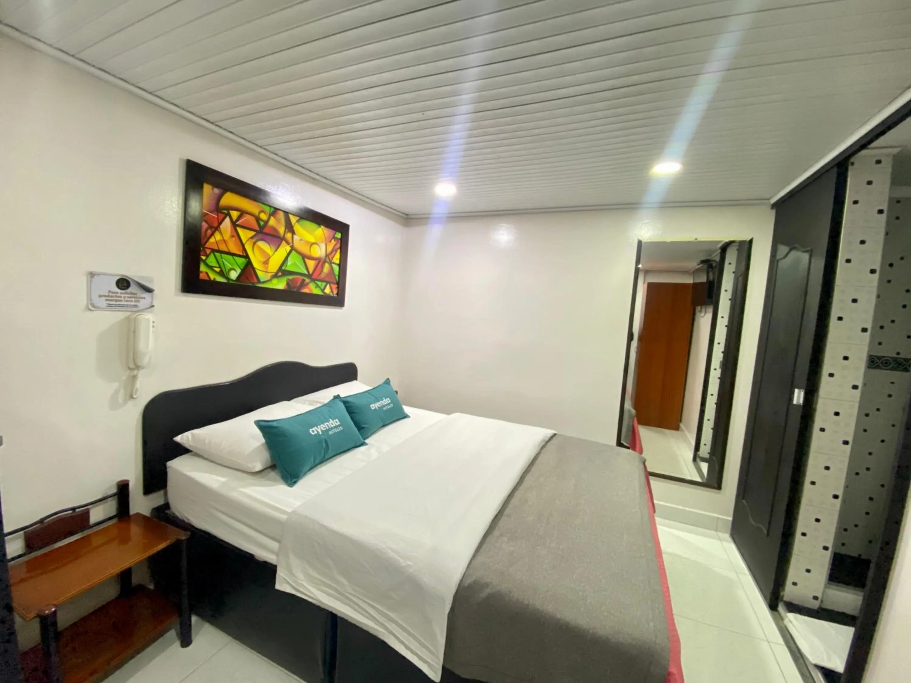 Bed in Ayenda 1016 Bogota Chapinero