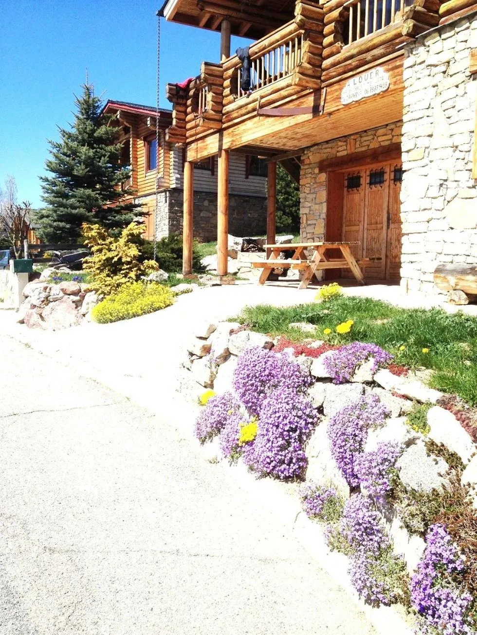 Balcony/Terrace in Appartements dans Chalet
