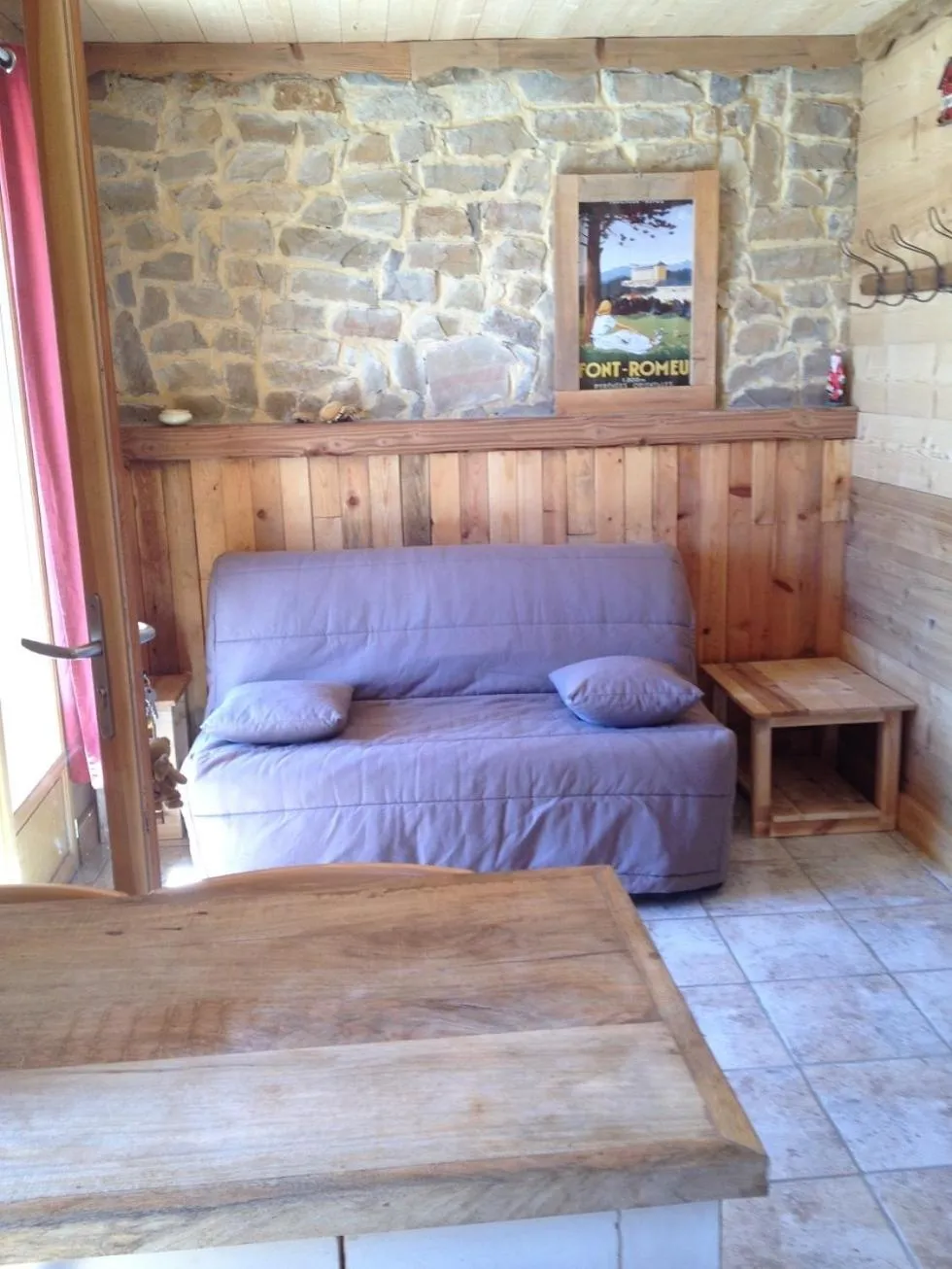 Bed in Appartements dans Chalet
