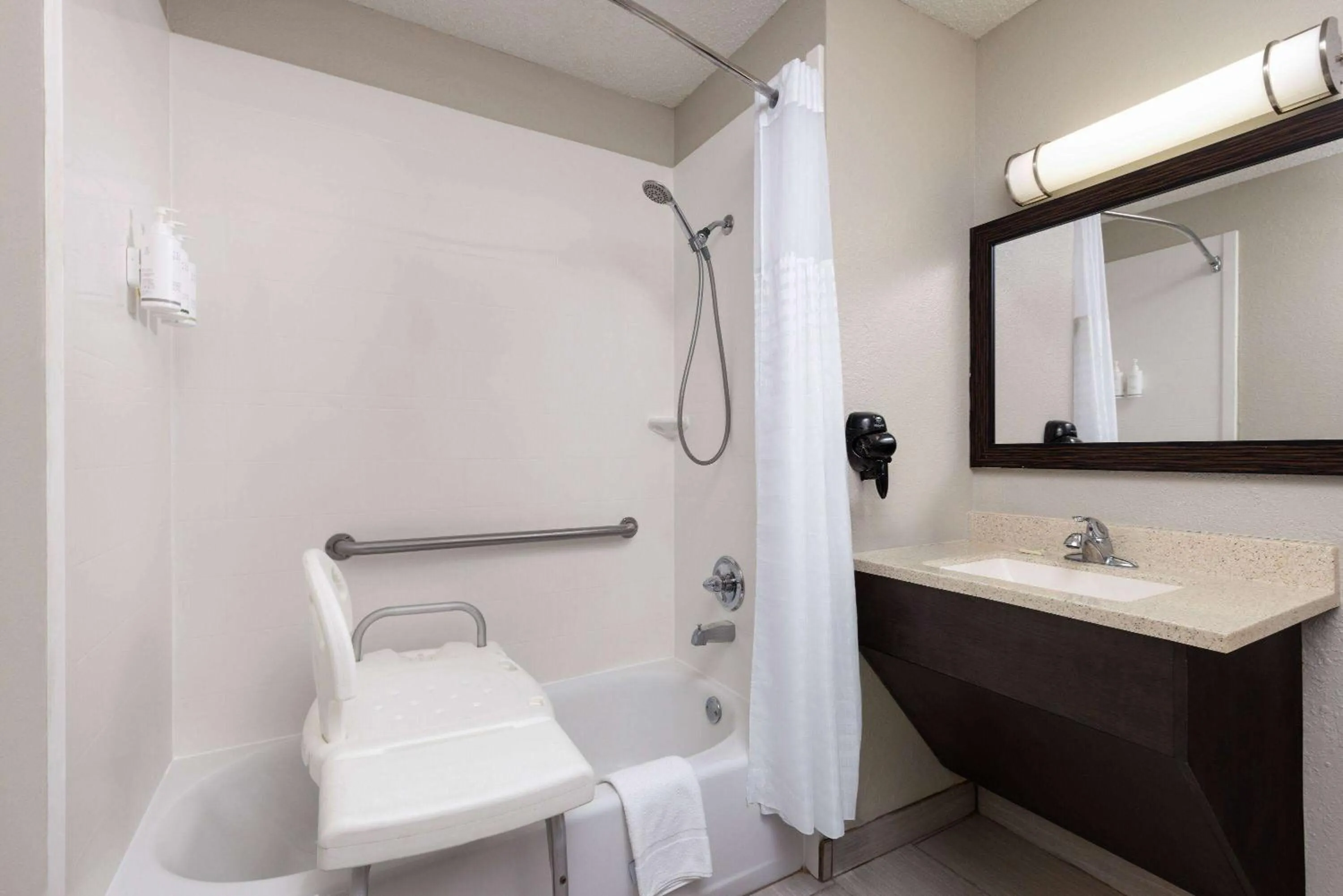 Bathroom in Days Inn by Wyndham Miami