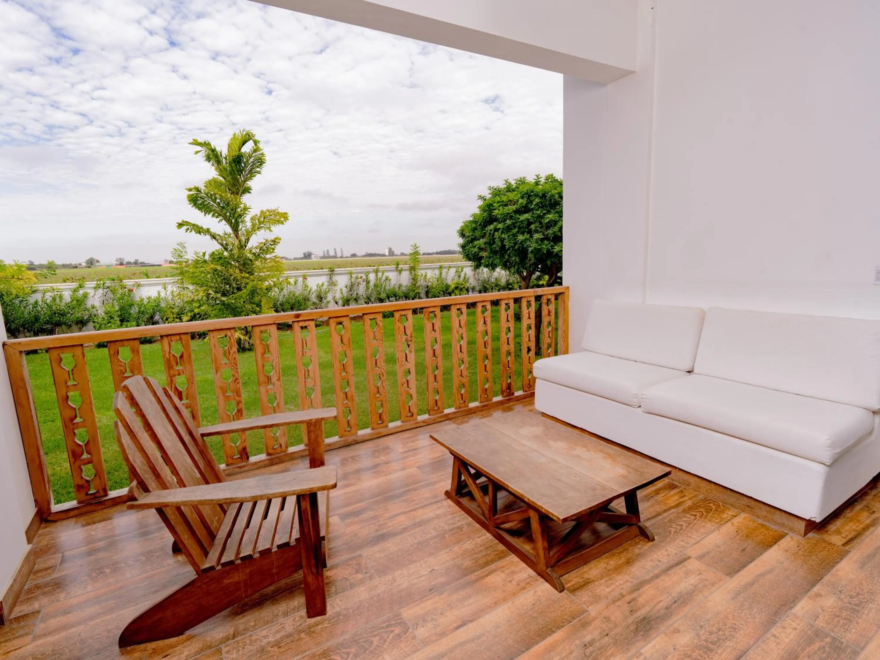 Balcony/Terrace in Hotel Viñas Queirolo